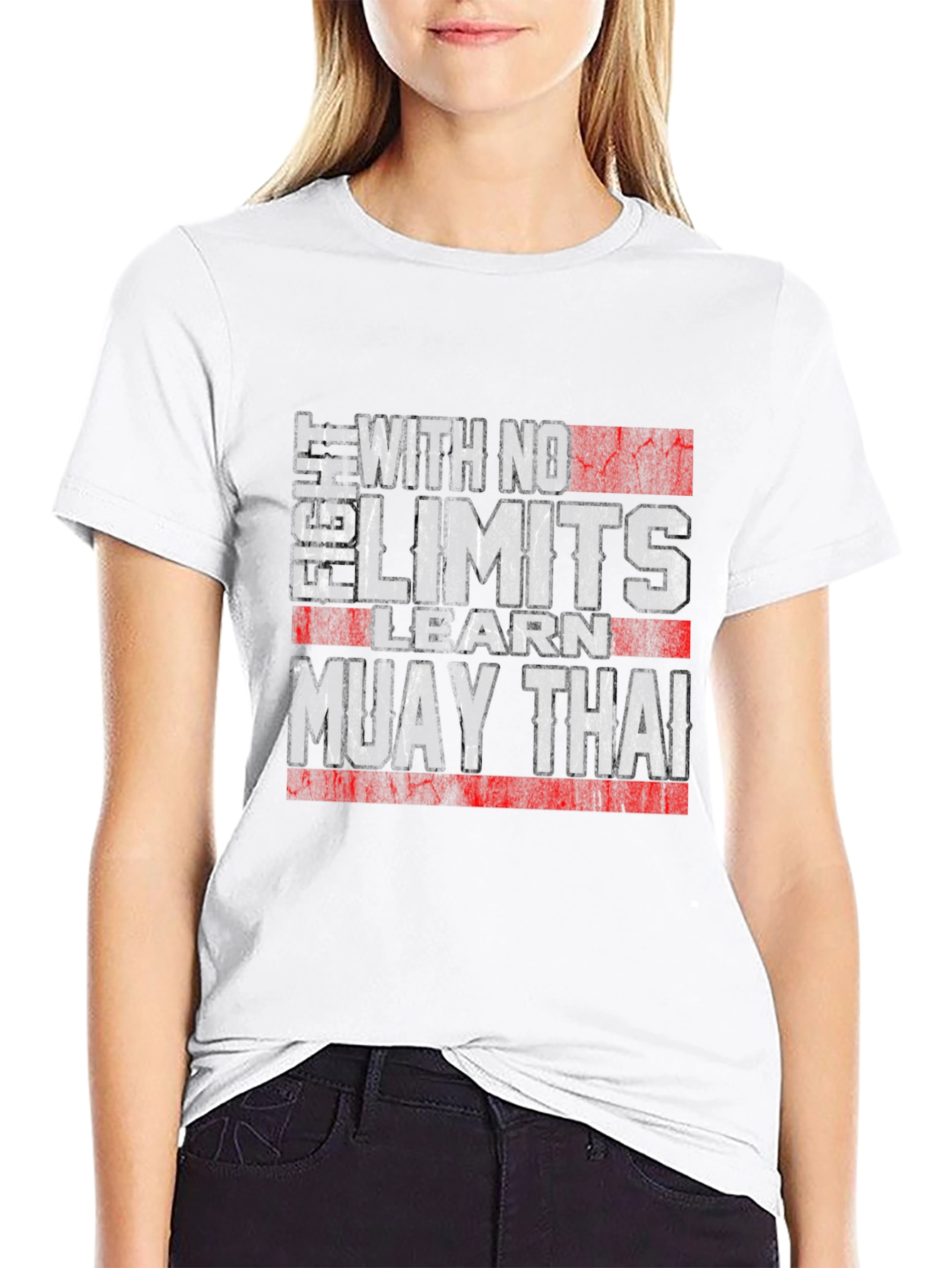 Muay Thai No Limits T-Shirt MMA Fighter Training