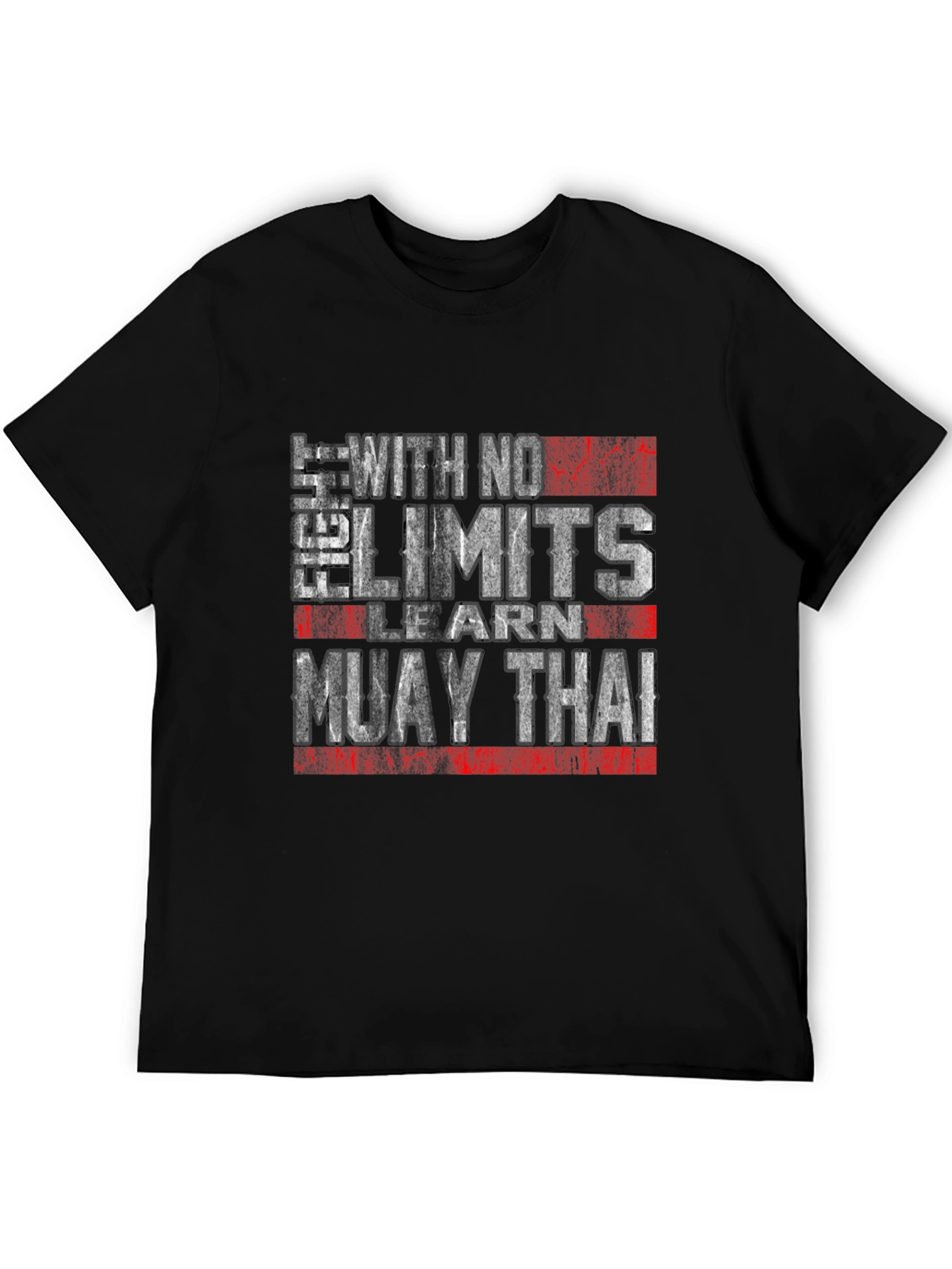 Muay Thai No Limits T-Shirt MMA Fighter Training