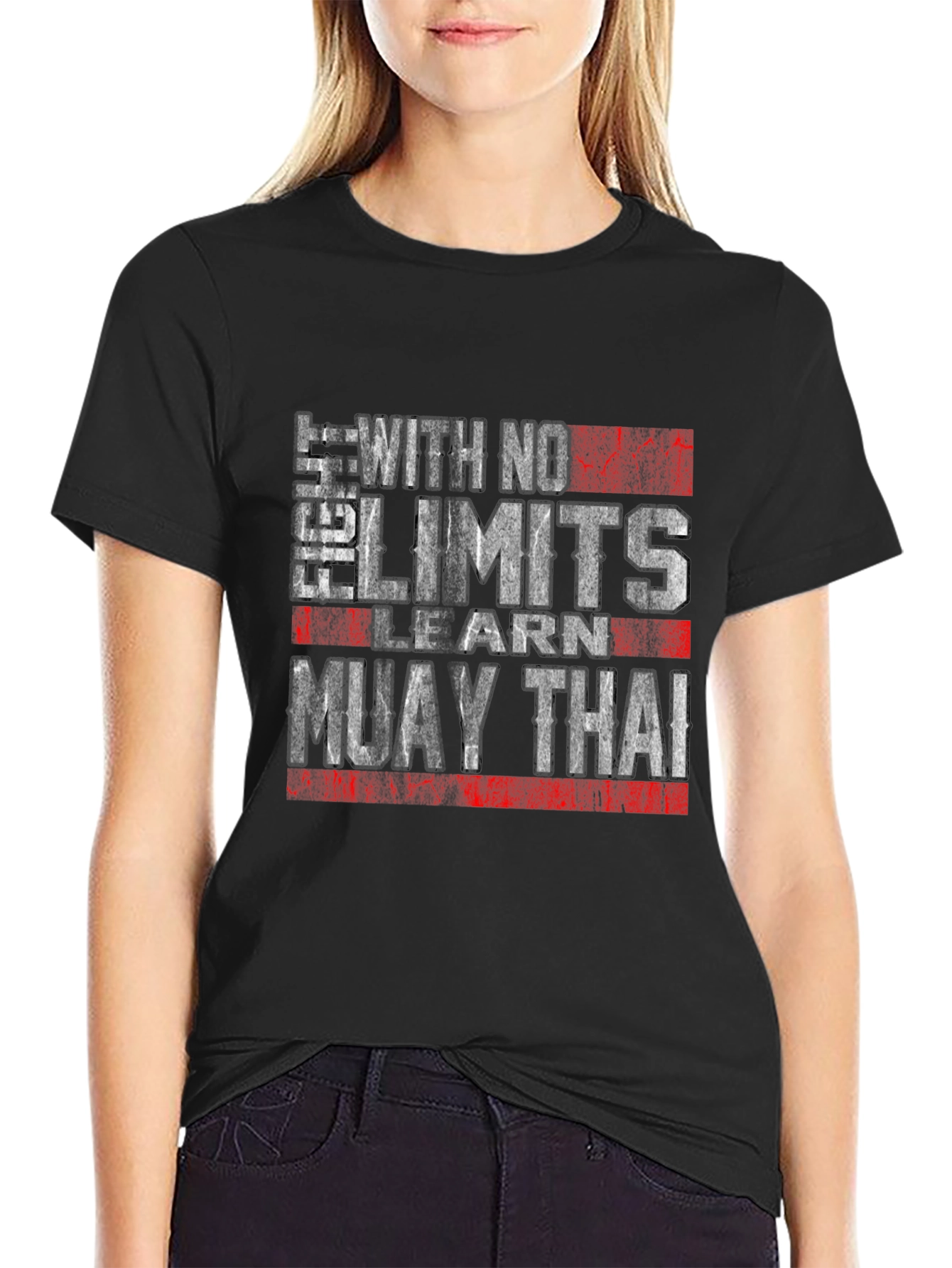 Muay Thai No Limits T-Shirt MMA Fighter Training