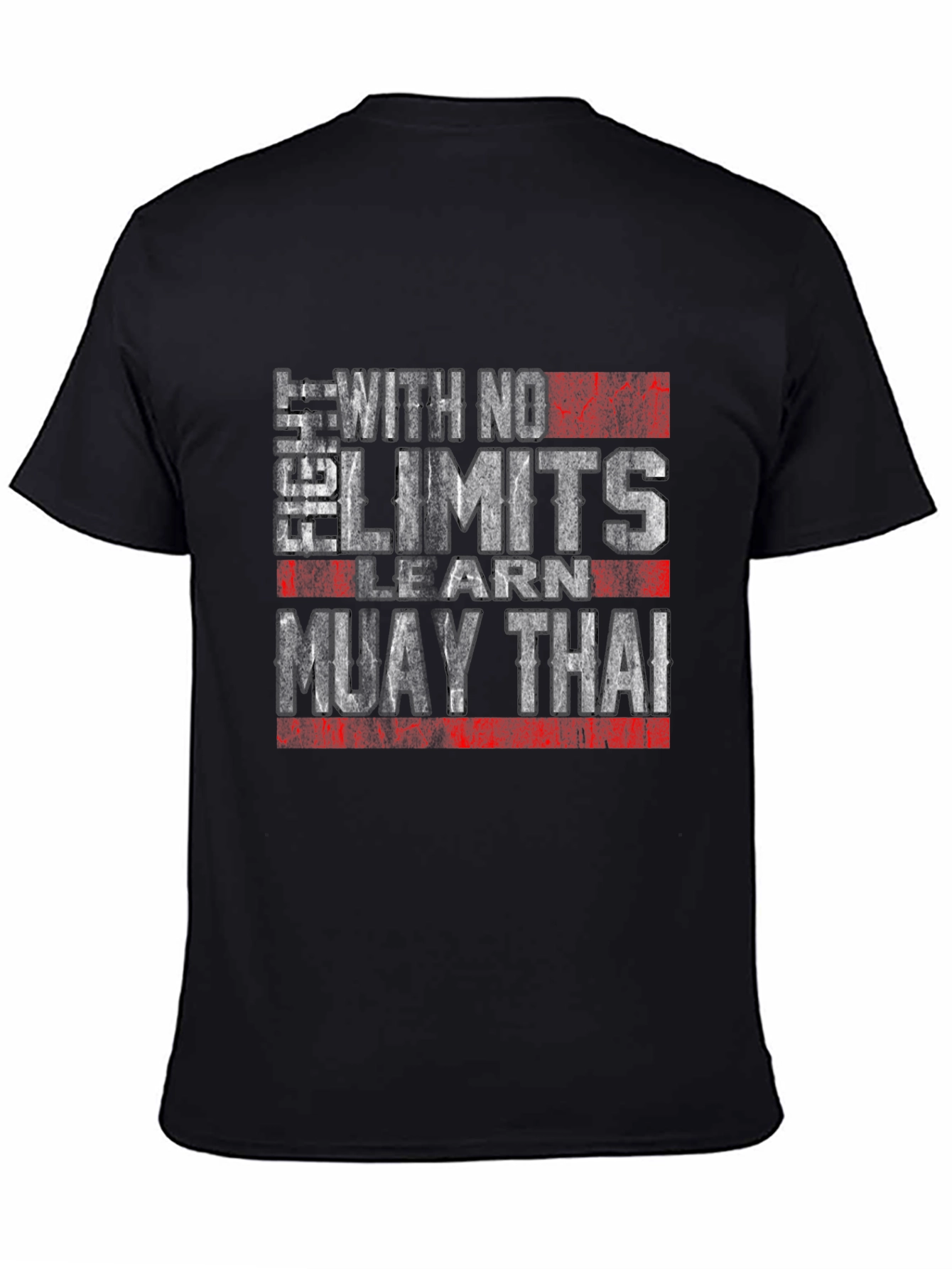 Muay Thai No Limits T-Shirt MMA Fighter Training