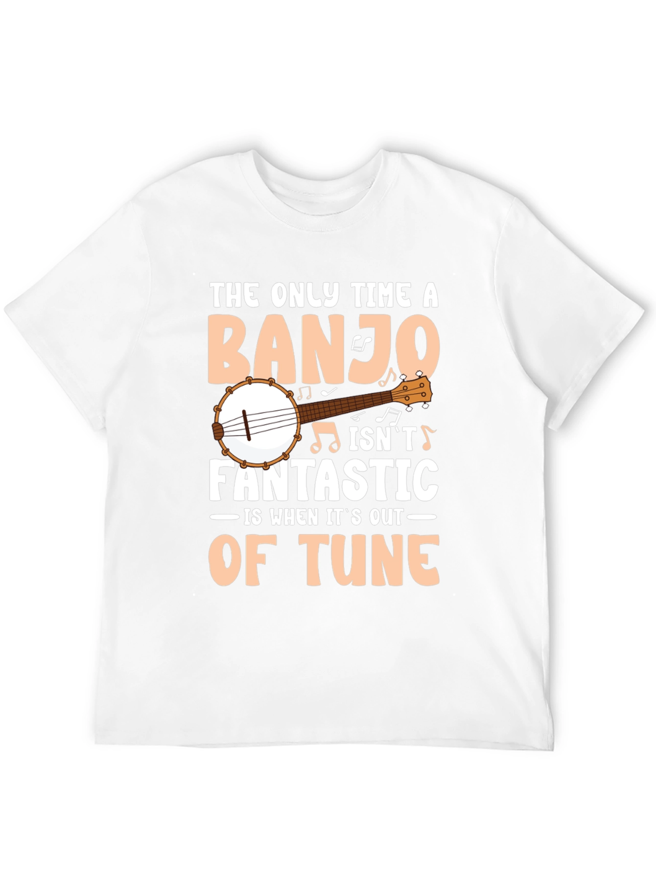Banjo The Only Time T-Shirt Funny Musician Gift