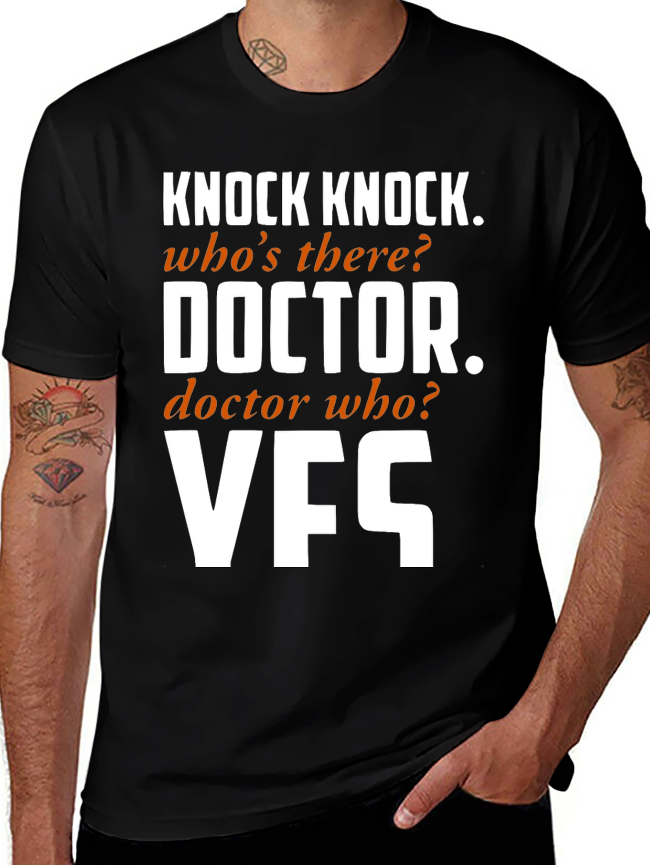 Doctor Who Knock Knock Joke T-Shirt