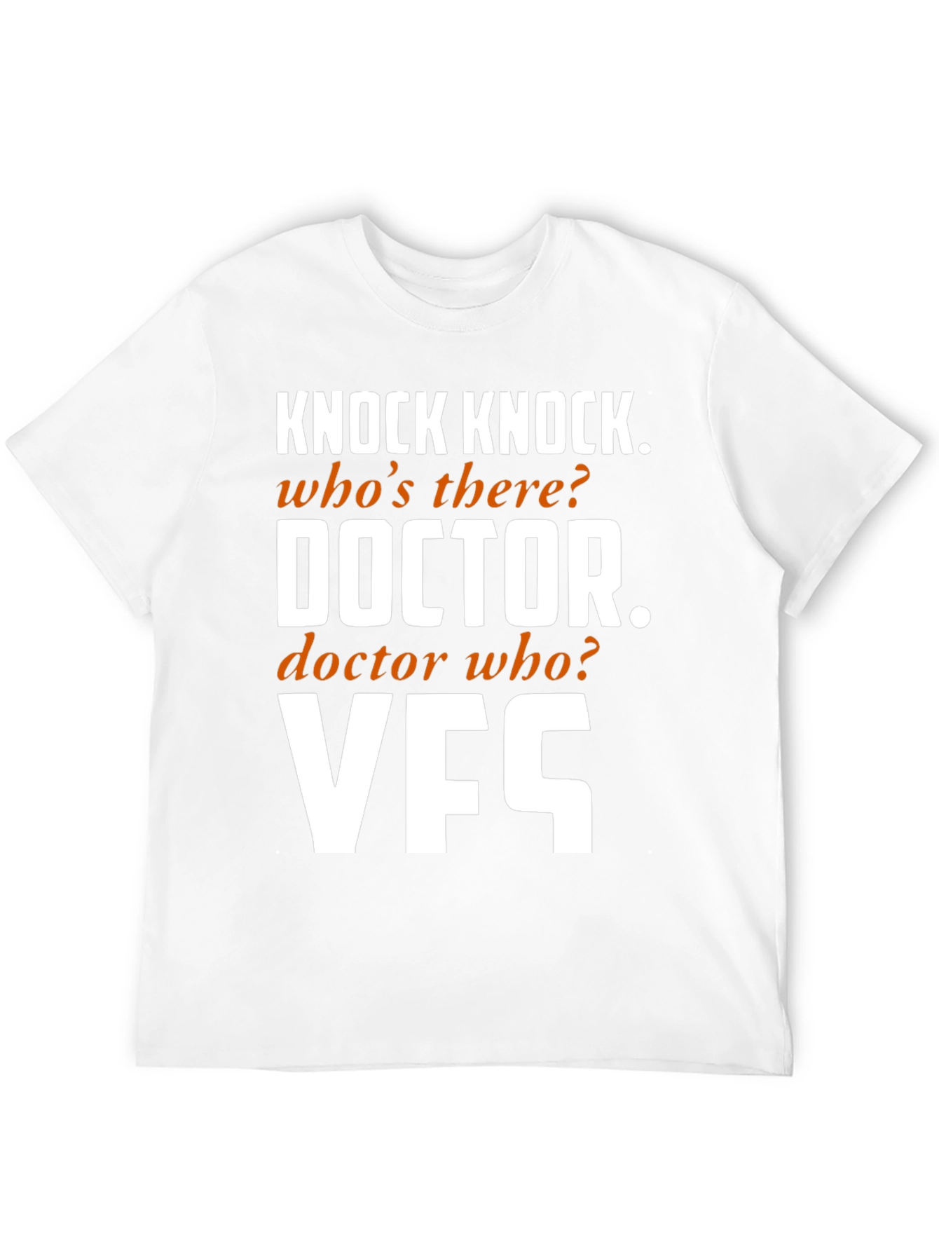 Doctor Who Knock Knock Joke T-Shirt