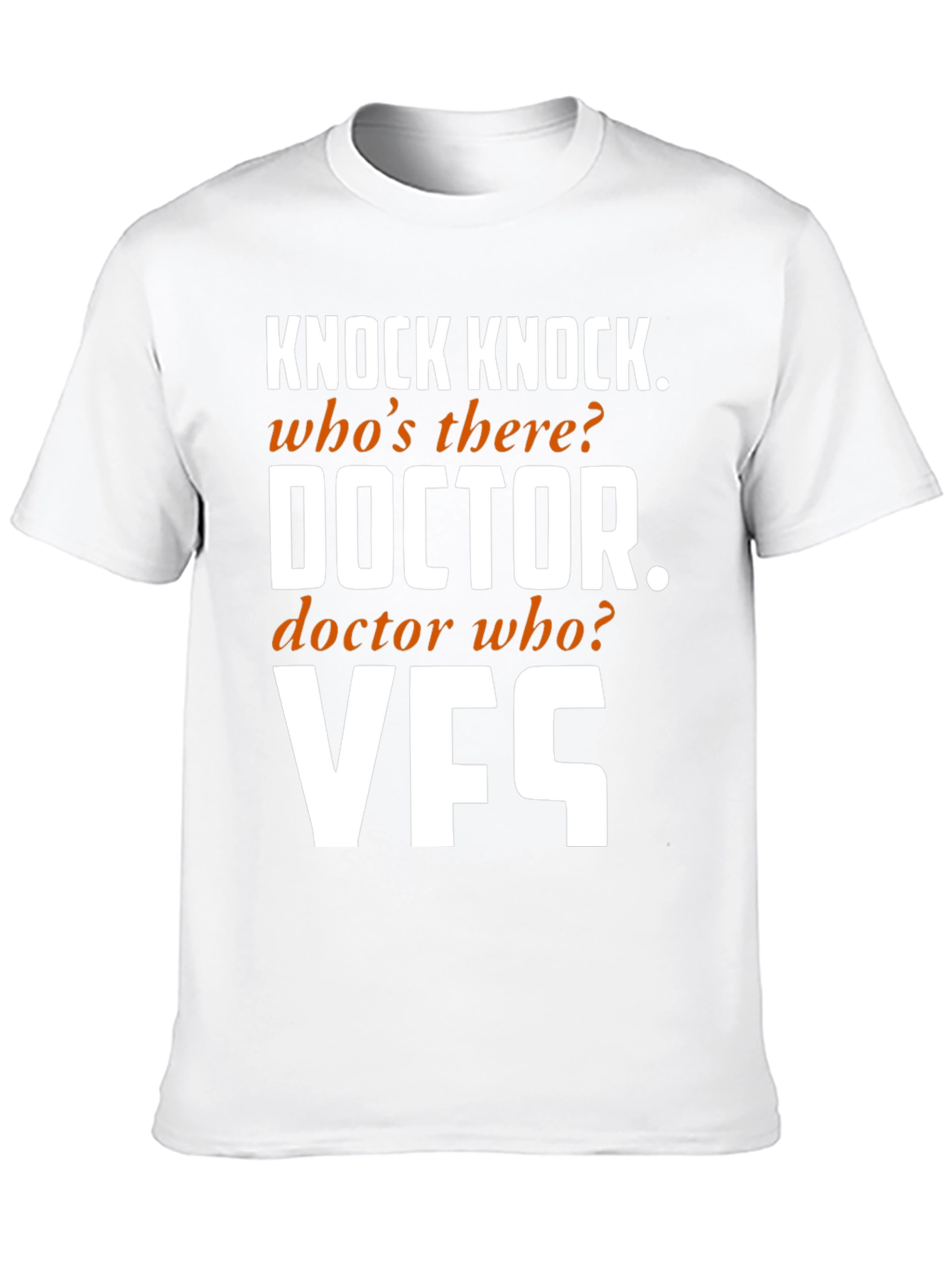 Doctor Who Knock Knock Joke T-Shirt