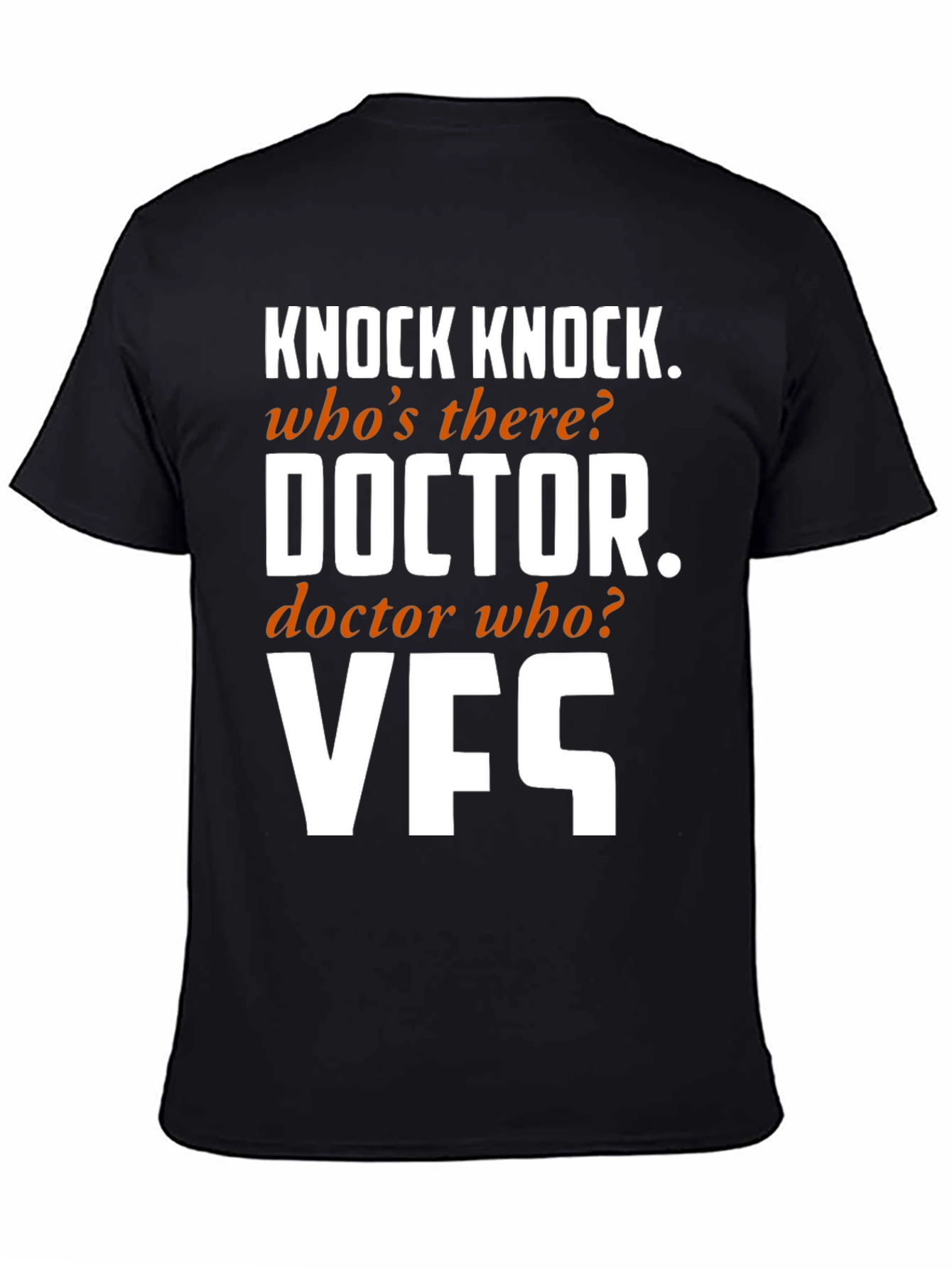 Doctor Who Knock Knock Joke T-Shirt