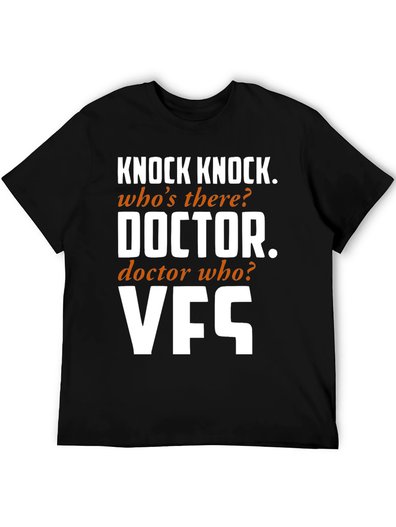 Doctor Who Knock Knock Joke T-Shirt