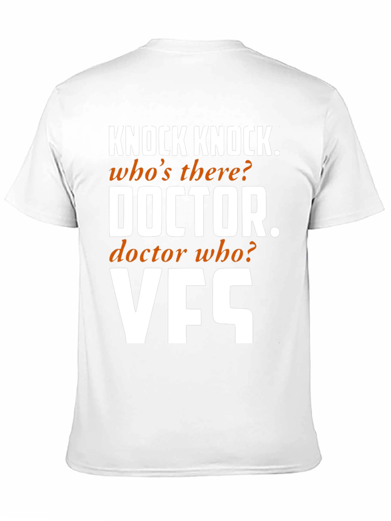 Doctor Who Knock Knock Joke T-Shirt