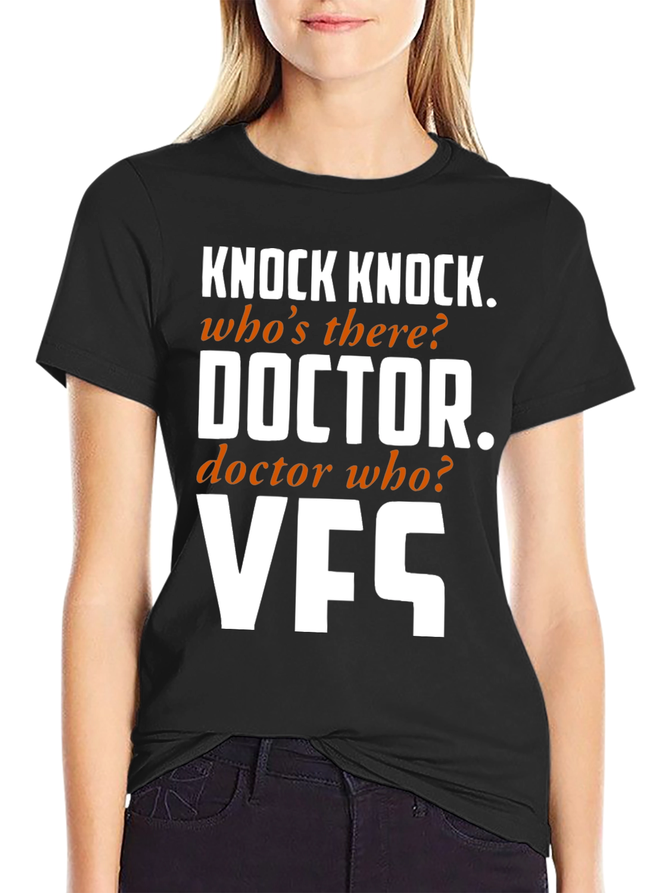 Doctor Who Knock Knock Joke T-Shirt