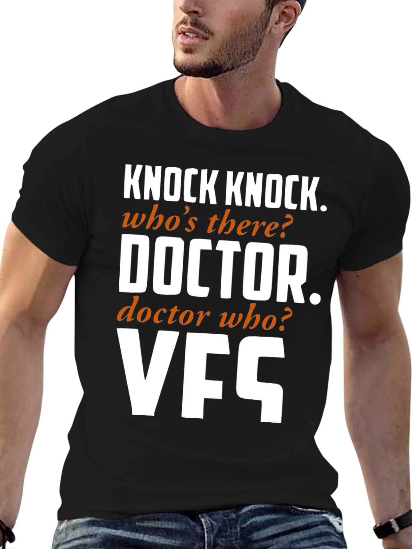 Doctor Who Knock Knock Joke T-Shirt