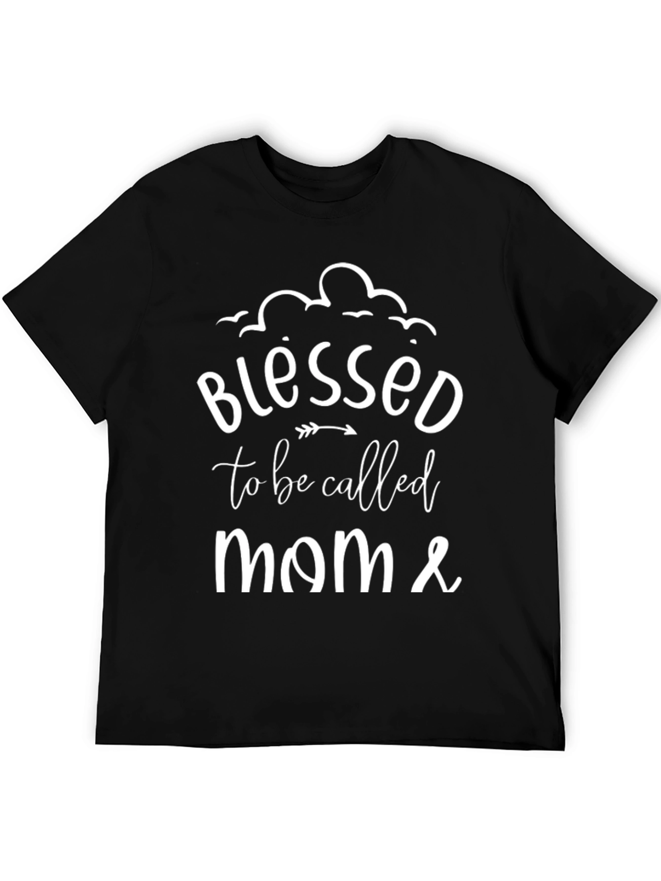 Blessed to be Called Mom T-Shirt - Black