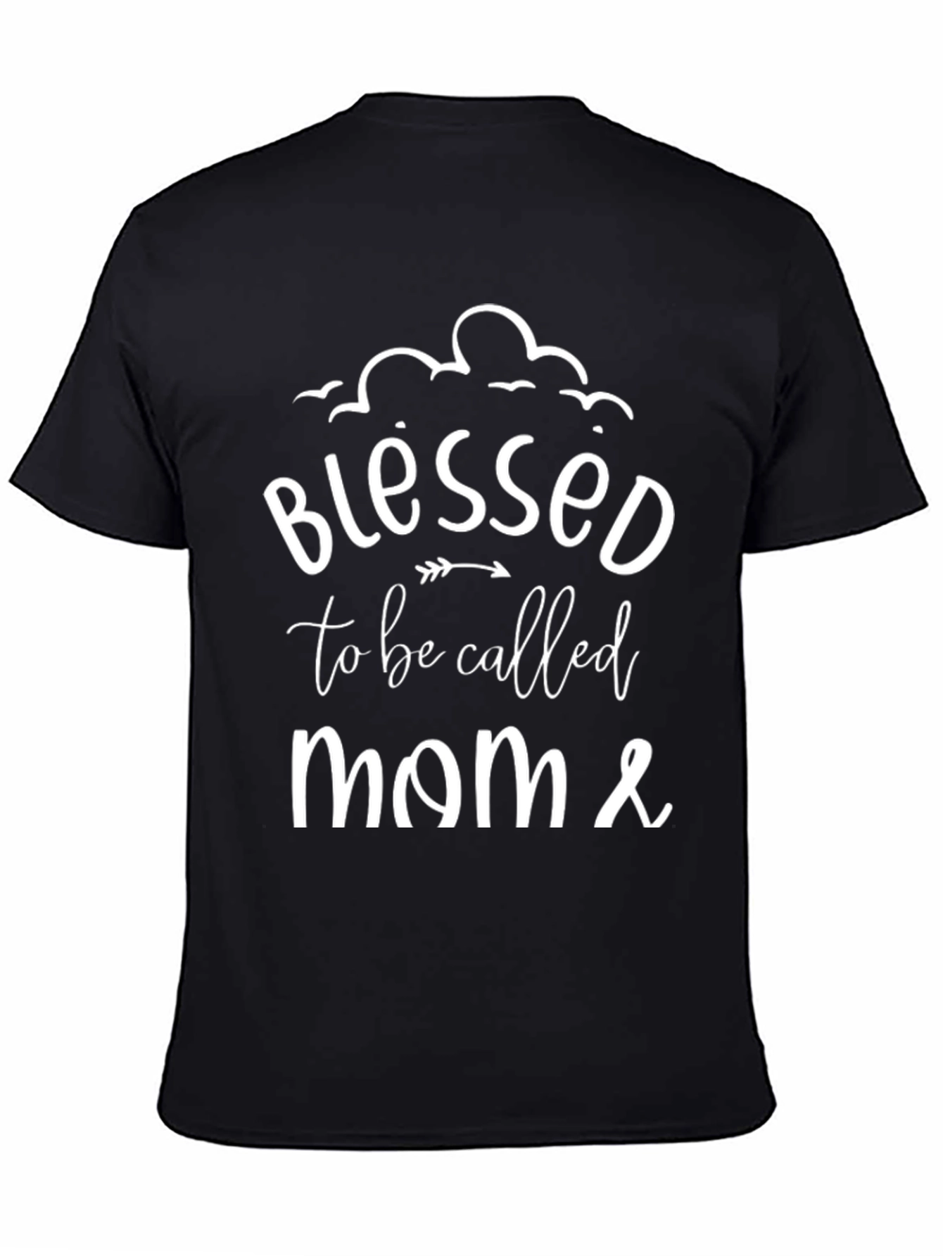 Blessed to be Called Mom T-Shirt - Black