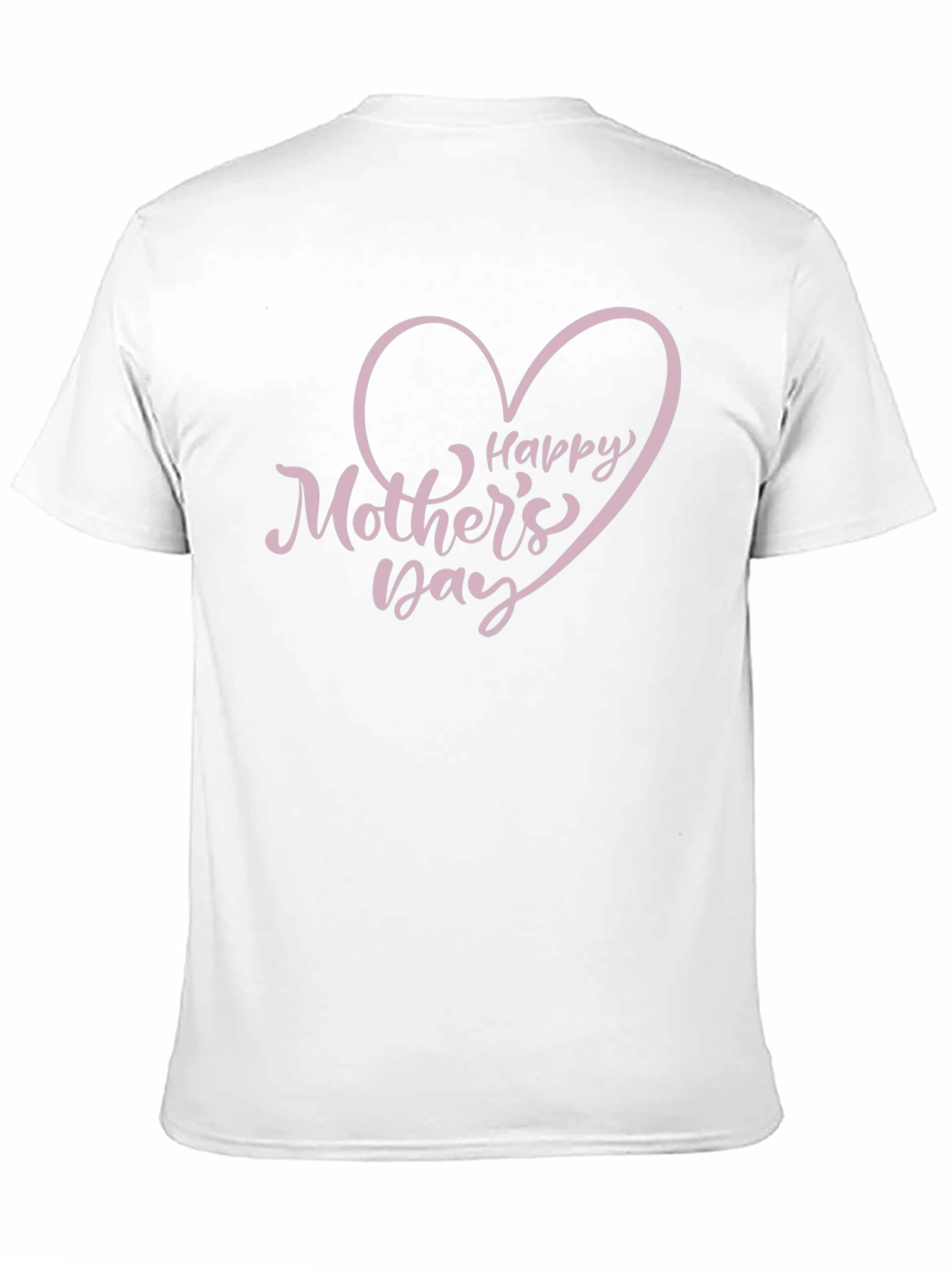 Happy Mothers Day T-Shirt Heart Graphic Tee