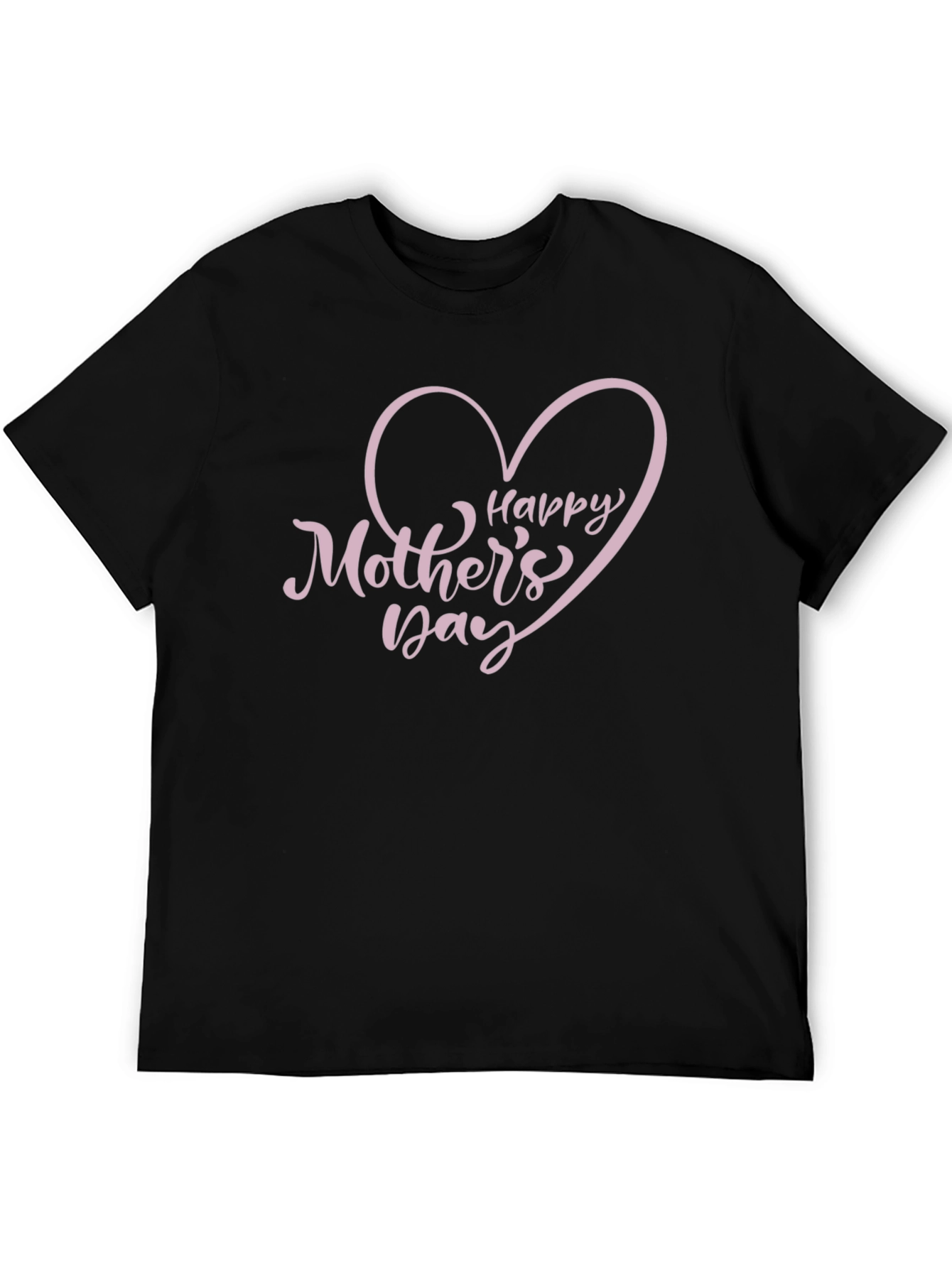 Happy Mothers Day T-Shirt Heart Graphic Tee