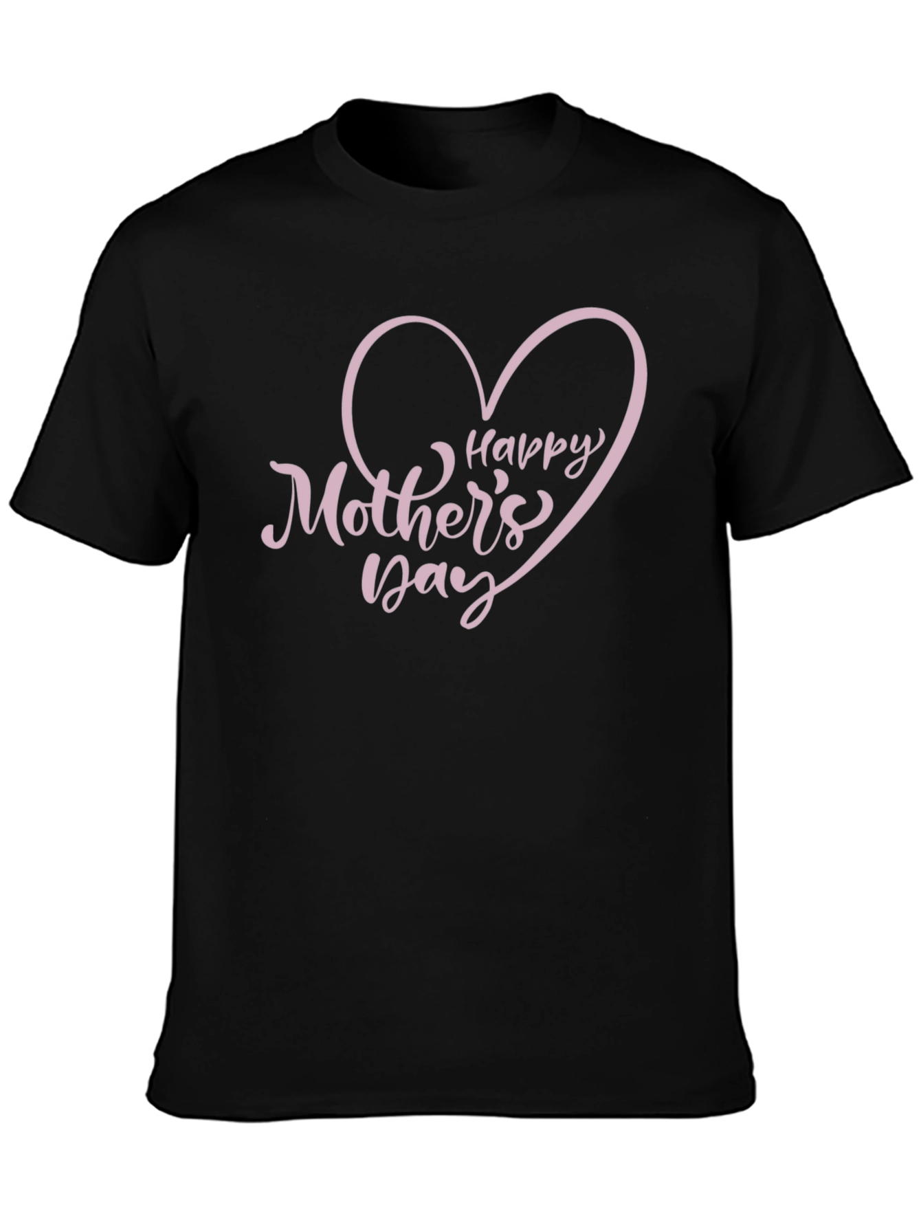 Happy Mothers Day T-Shirt Heart Graphic Tee