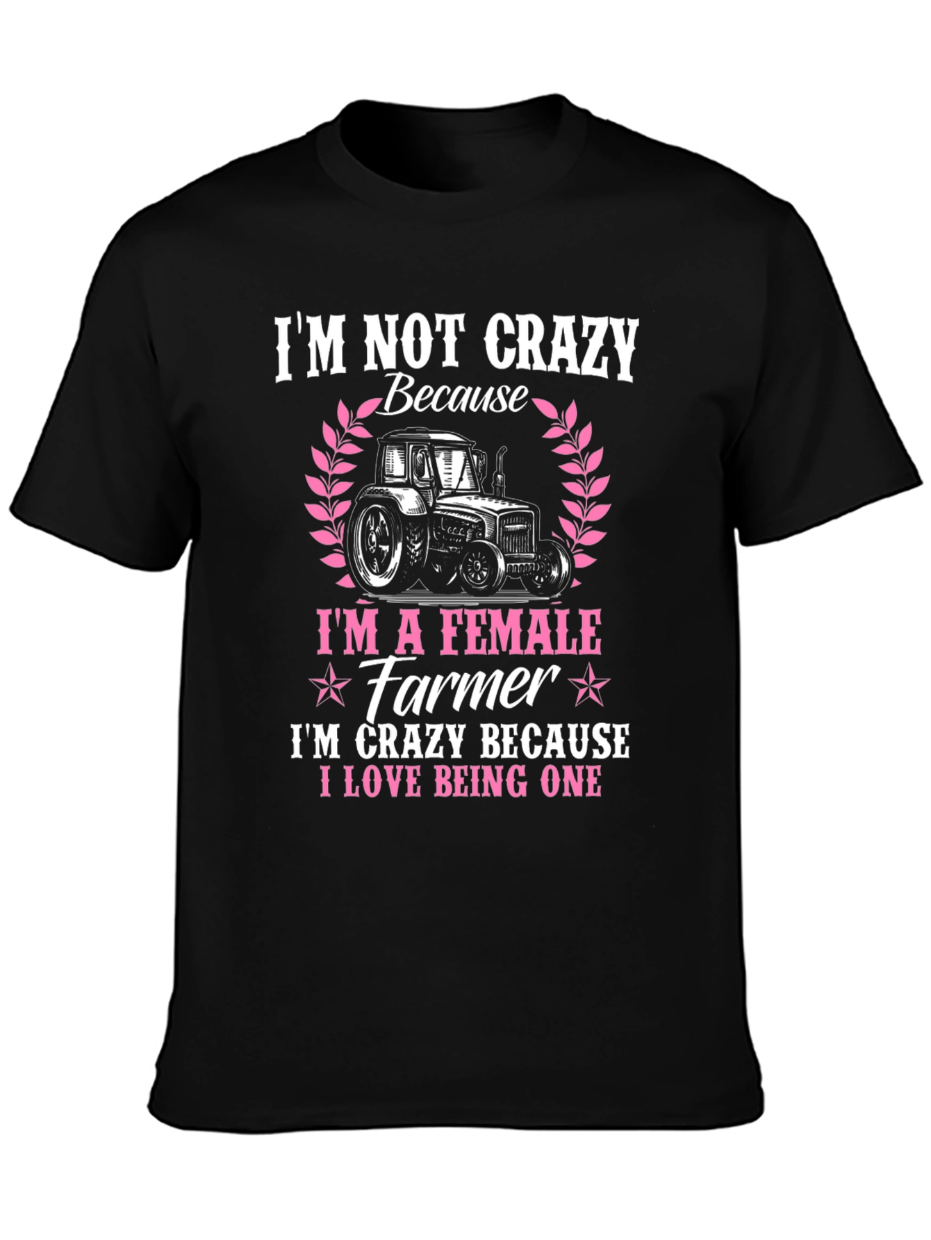 Female Farmer Crazy Love T-Shirt