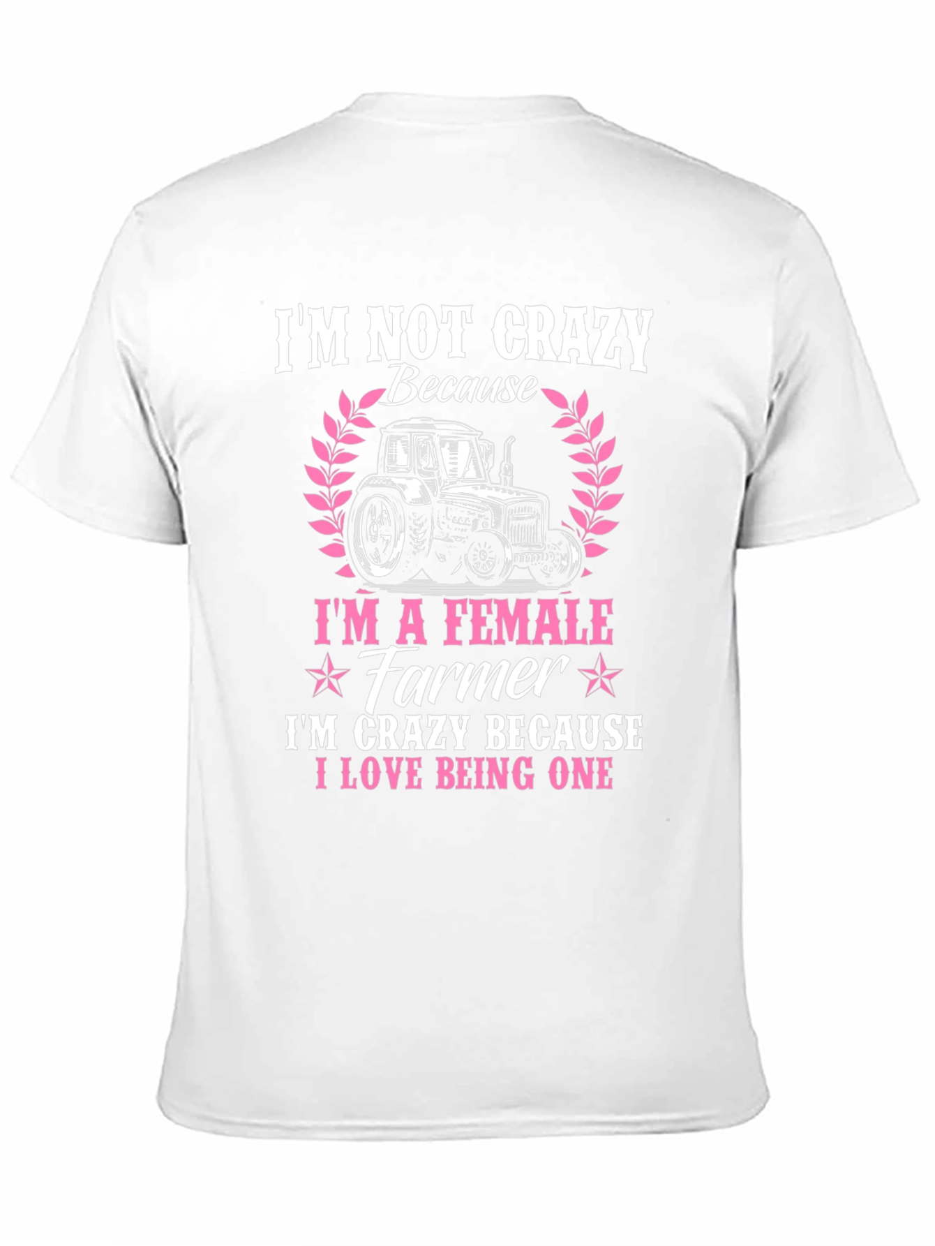 Female Farmer Crazy Love T-Shirt