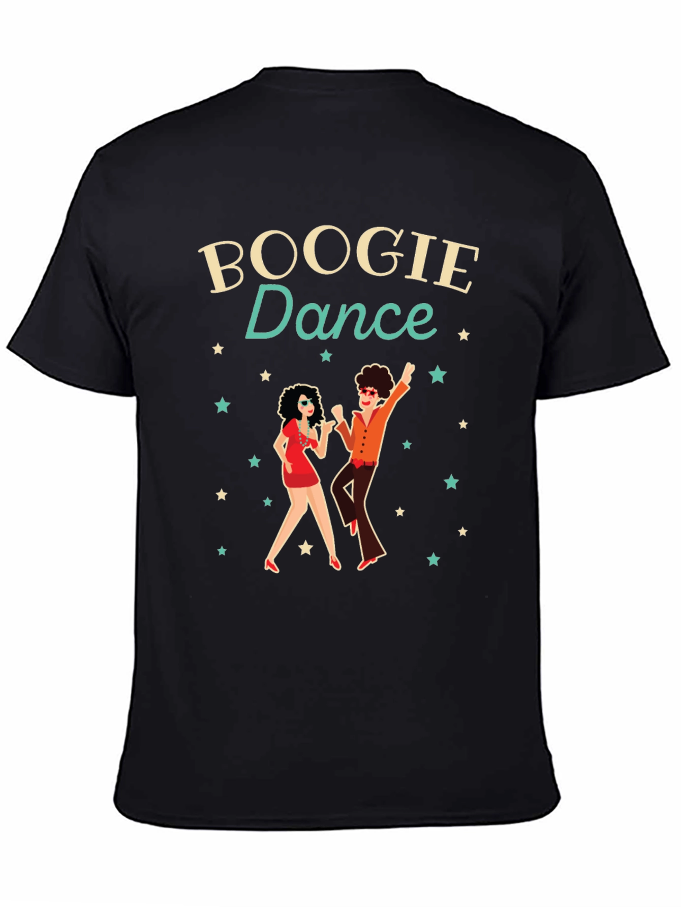 Boogie Dance Graphic T-Shirt - Retro Style