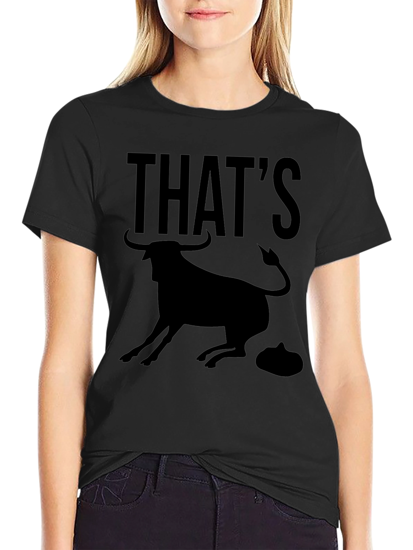 Thats Bull T-Shirt - Funny Animal Graphic Tee