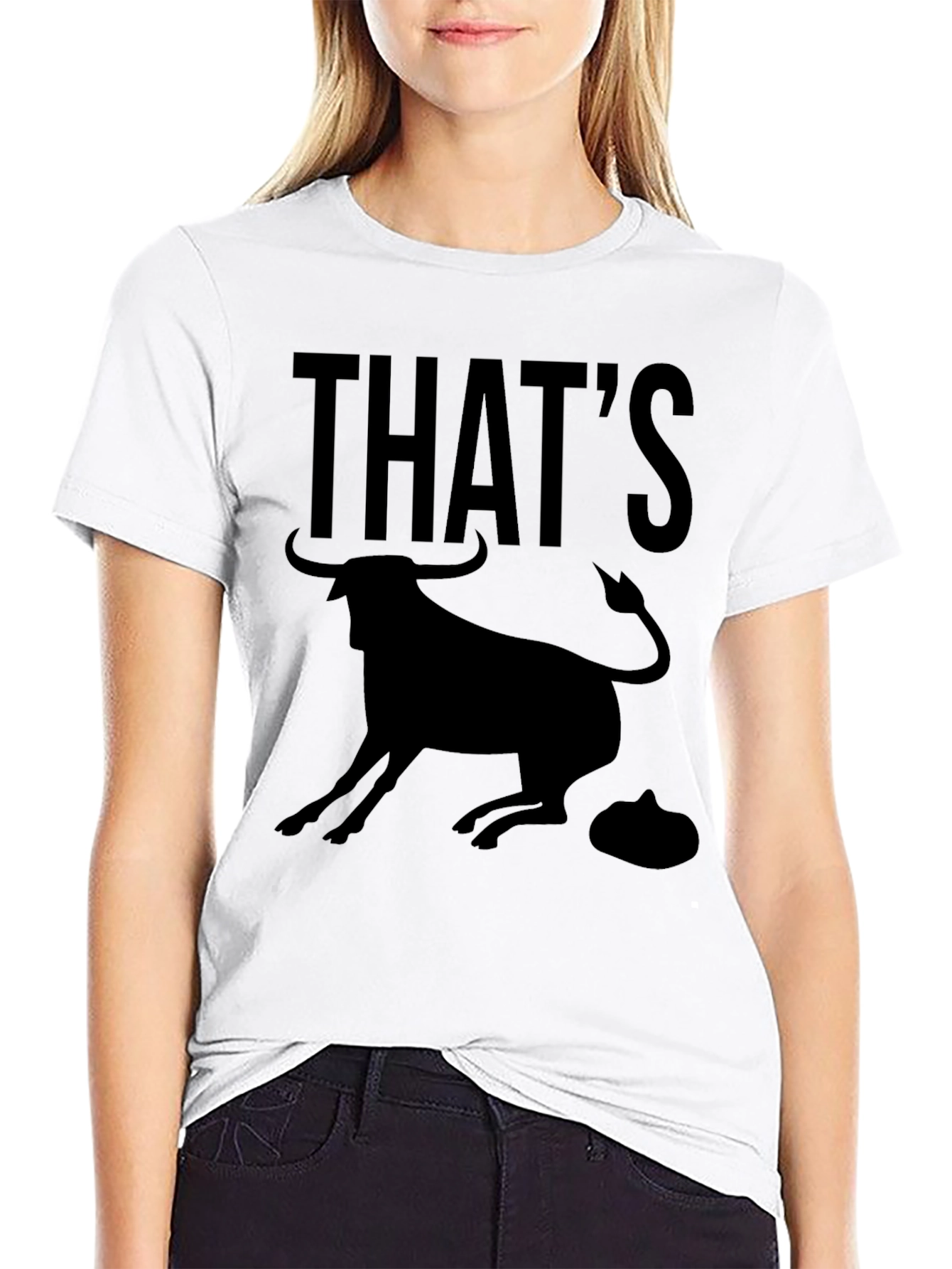 Thats Bull T-Shirt - Funny Animal Graphic Tee