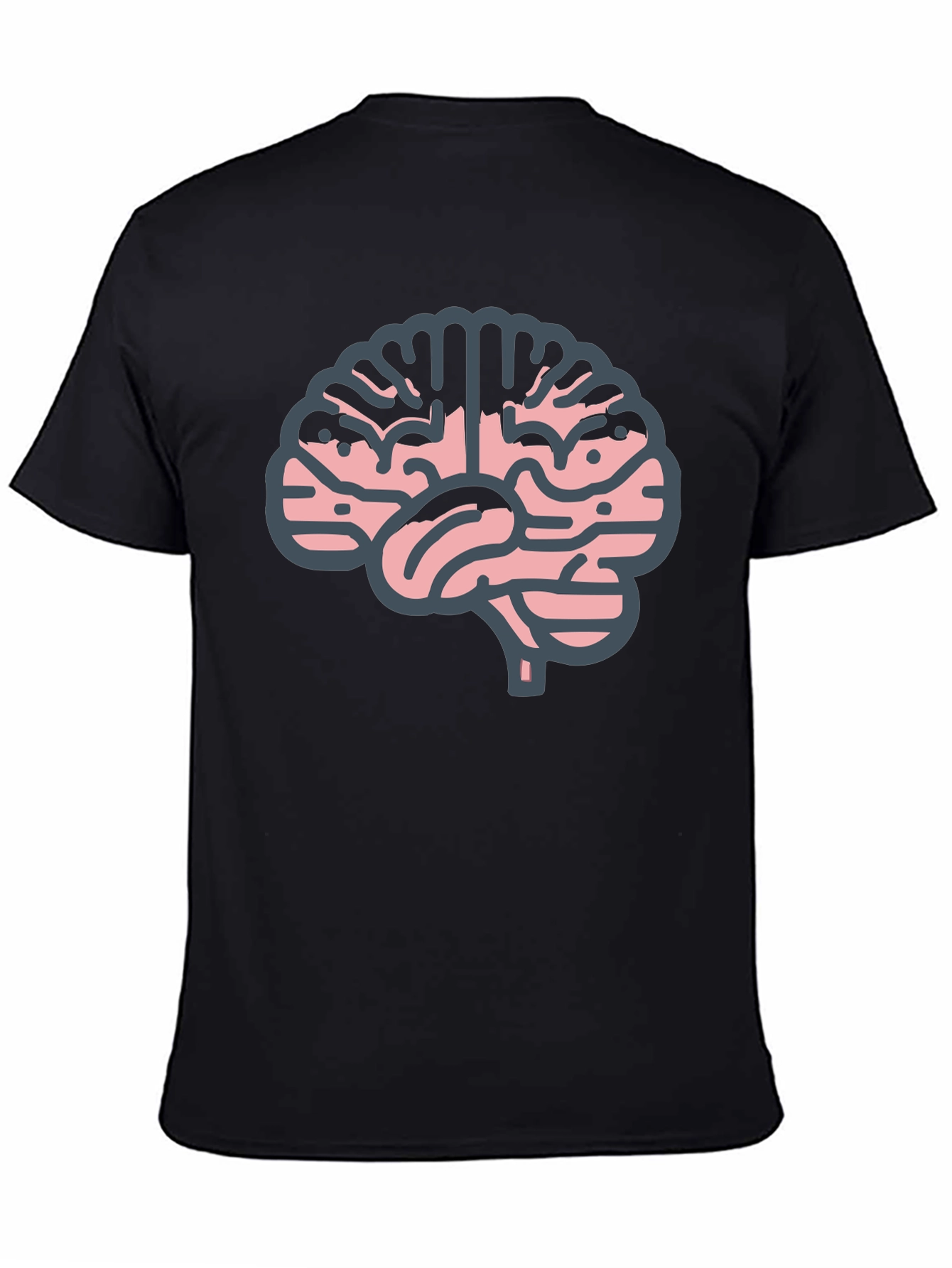 Brain Graphic Tee - Smart & Stylish!
