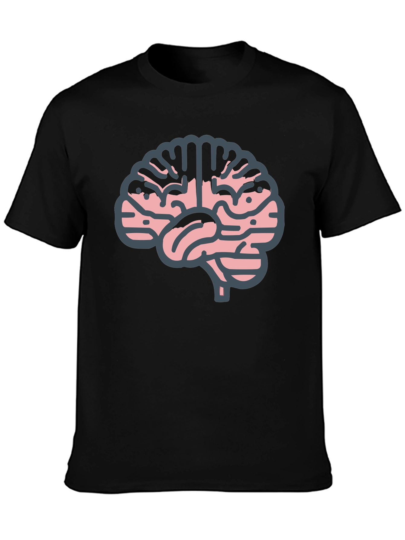 Brain Graphic Tee - Smart & Stylish!
