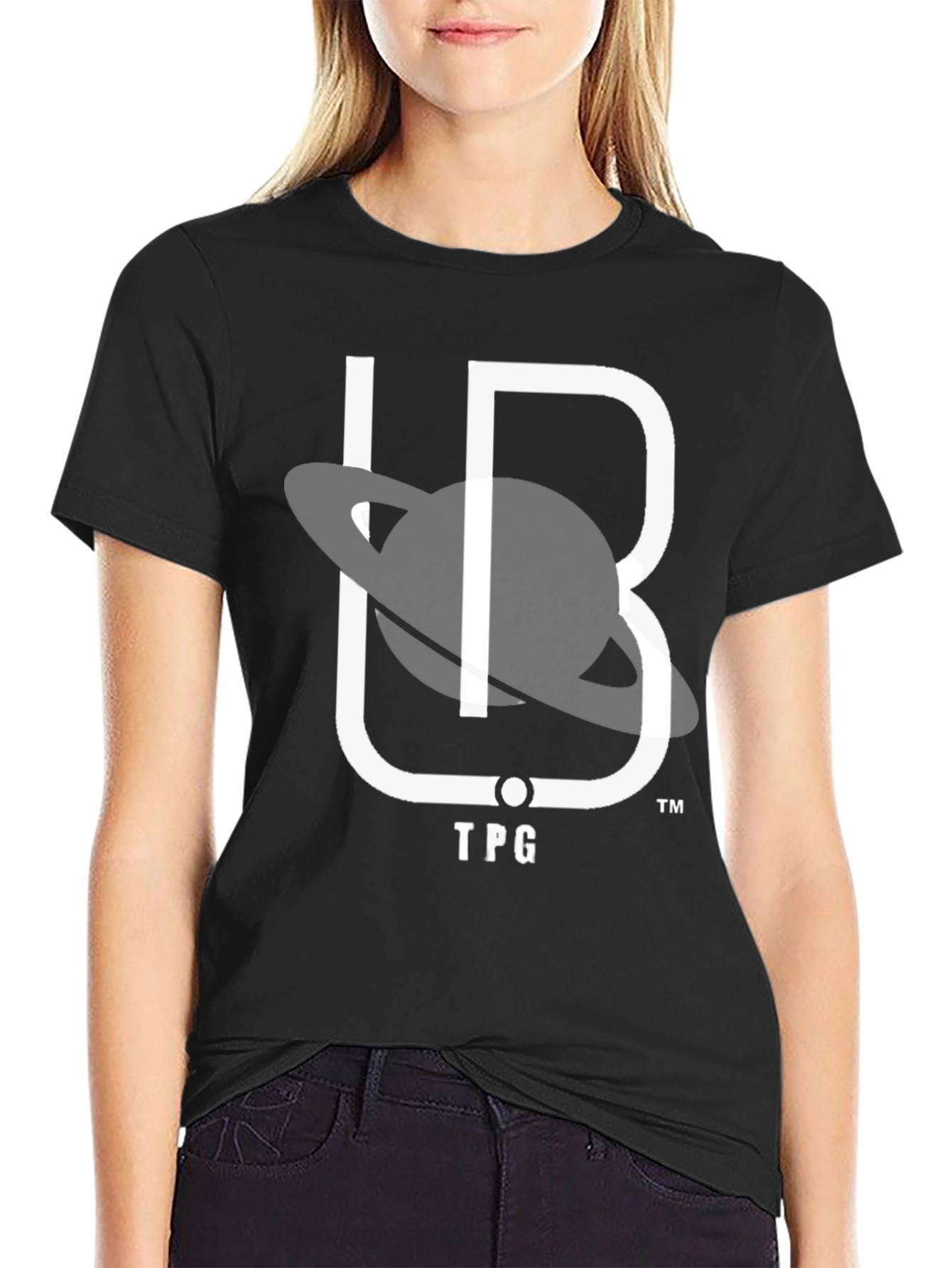 Space Logo Black T-Shirt
