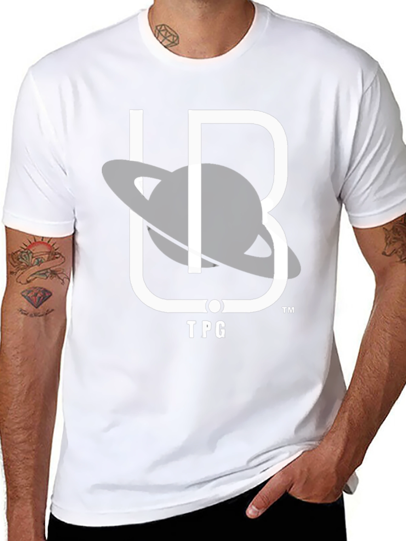 Space Logo Black T-Shirt