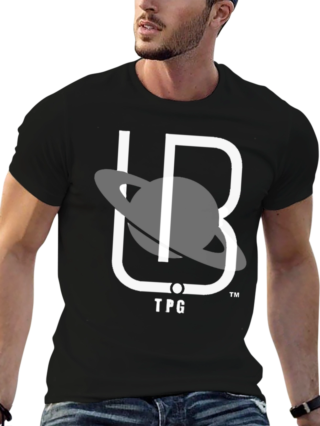 Space Logo Black T-Shirt
