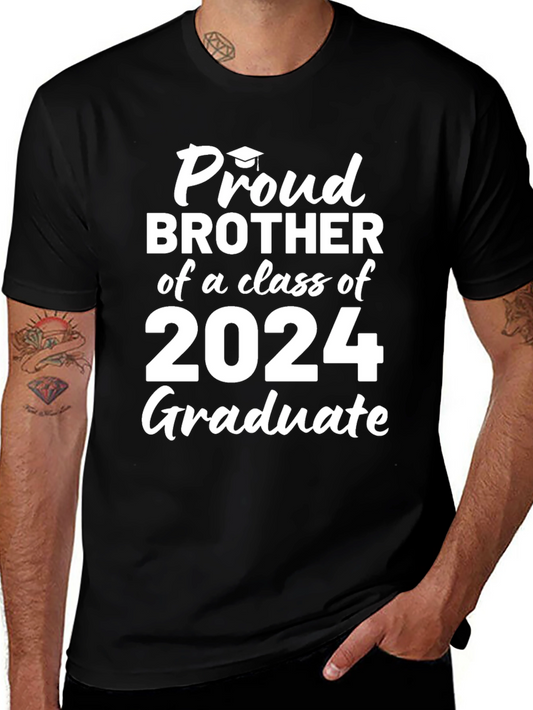 Proud Brother of a Class of 2024 Graduate T-Shirt