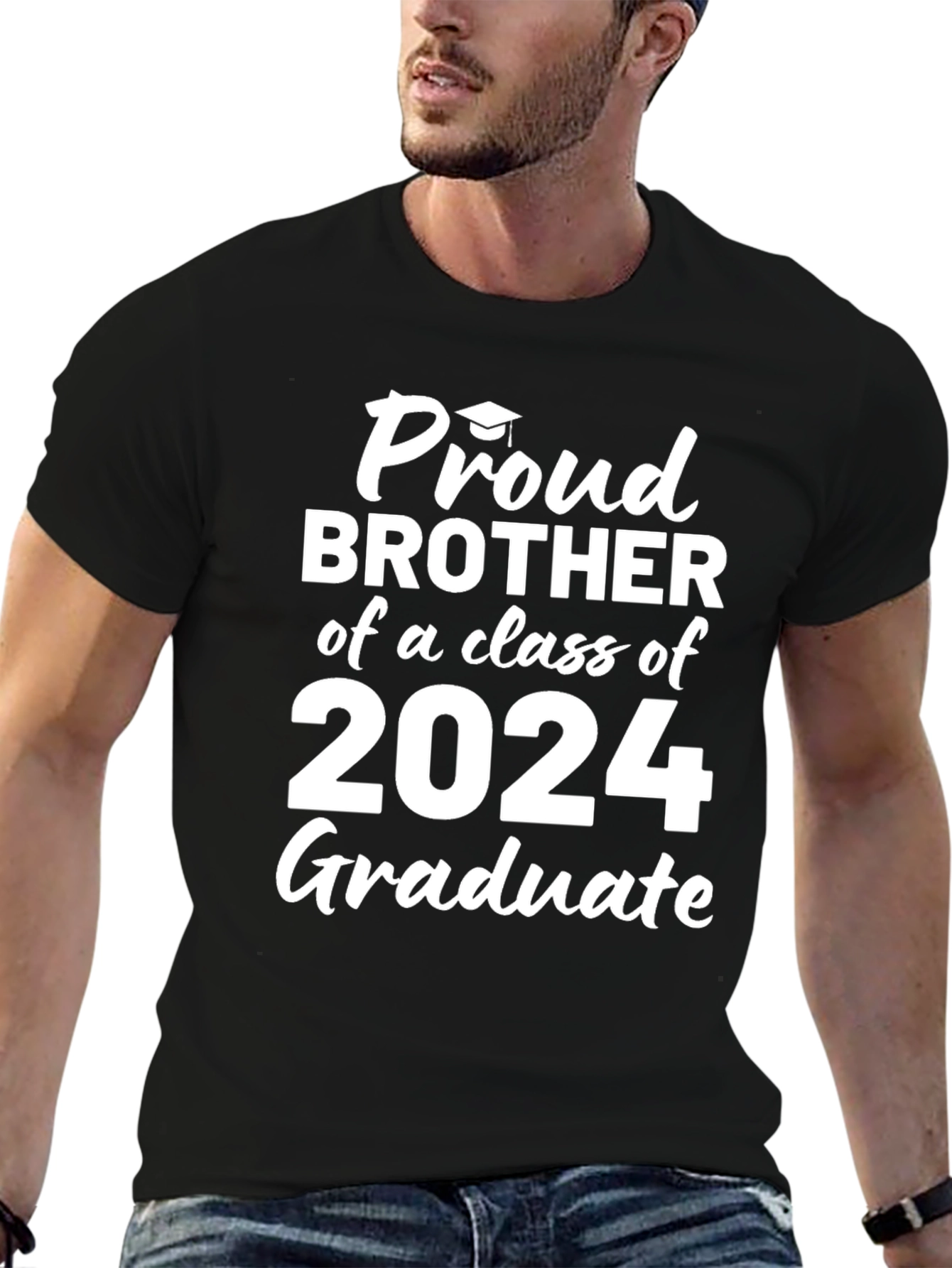 Proud Brother of a Class of 2024 Graduate T-Shirt