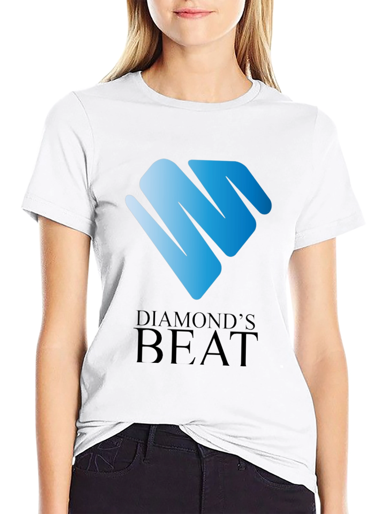 Diamonds Beat Black T-Shirt