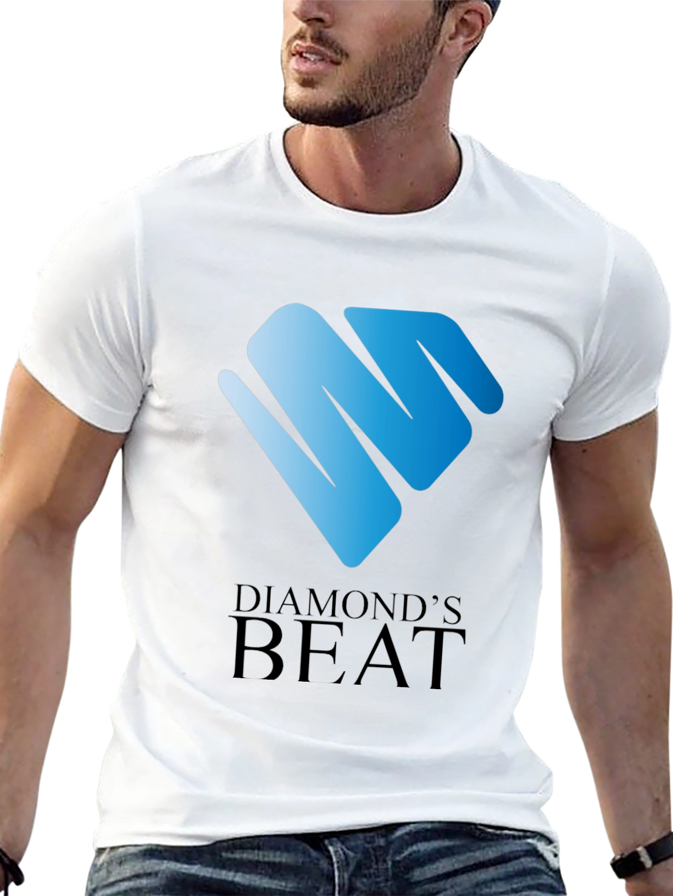 Diamonds Beat Black T-Shirt