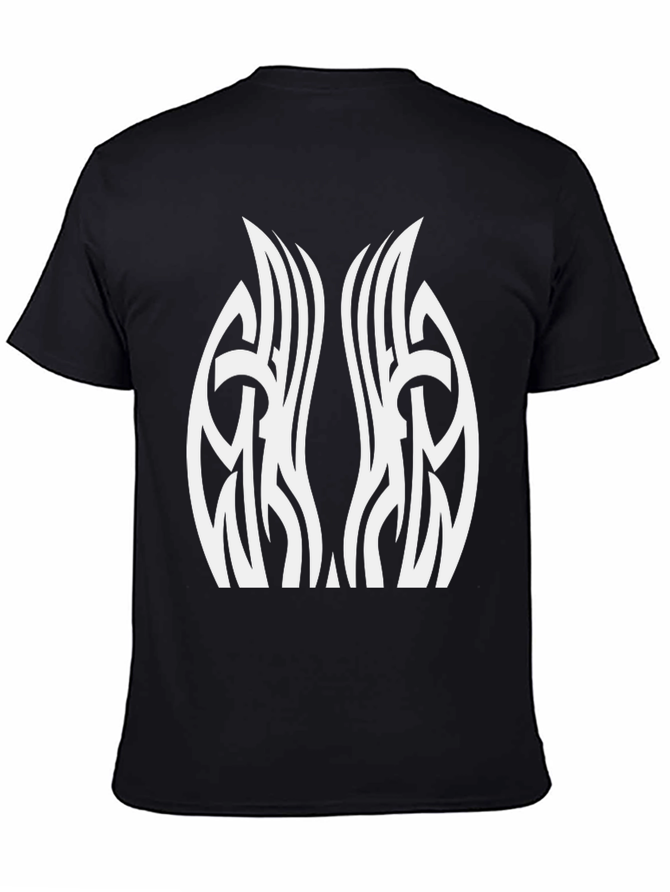 Tribal Graphic Black T-Shirt