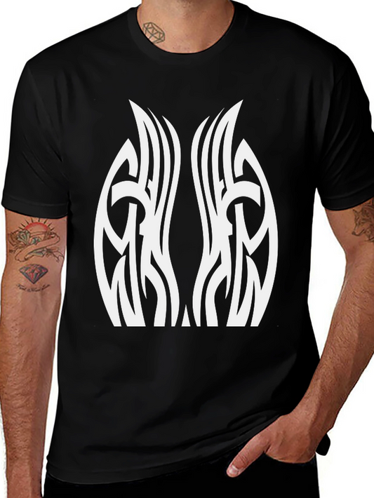 Tribal Graphic Black T-Shirt