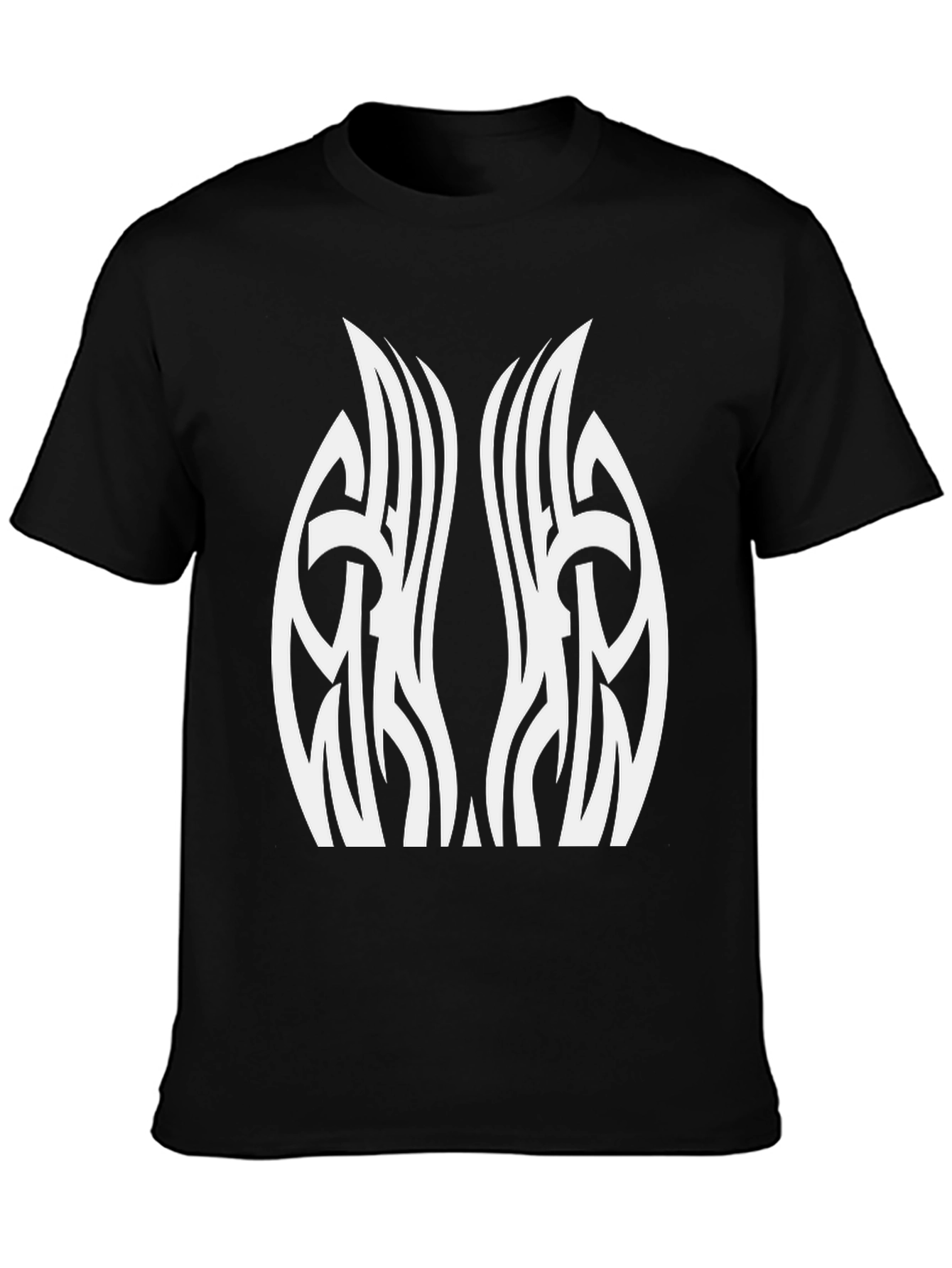 Tribal Graphic Black T-Shirt