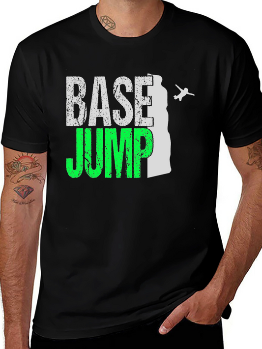 BASE Jump Graphic T-Shirt - Adventure Seeker Tee