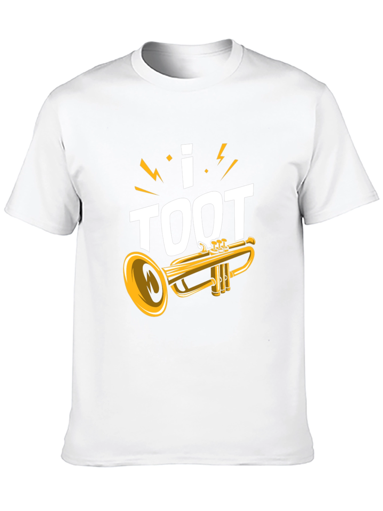 I Toot Trumpet Black T-Shirt