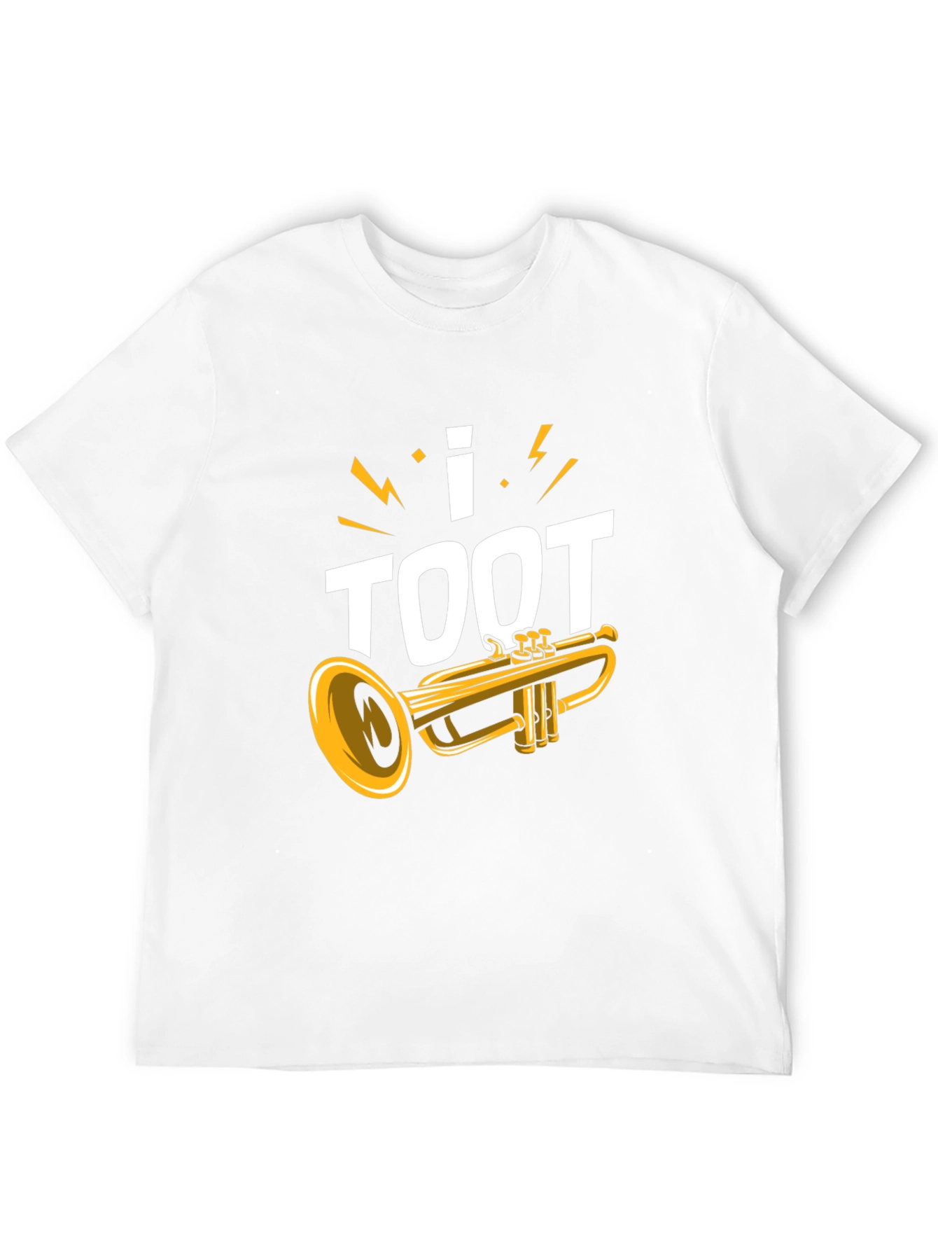 I Toot Trumpet Black T-Shirt