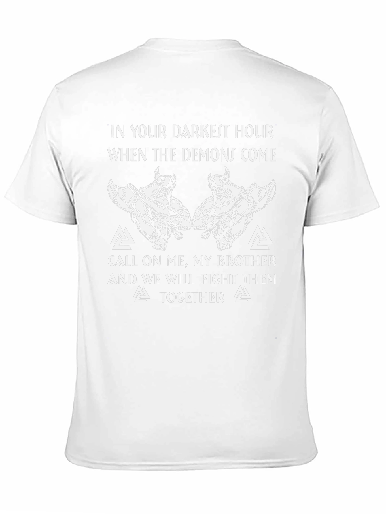 Viking Brothers Graphic T-Shirt - Fight Together