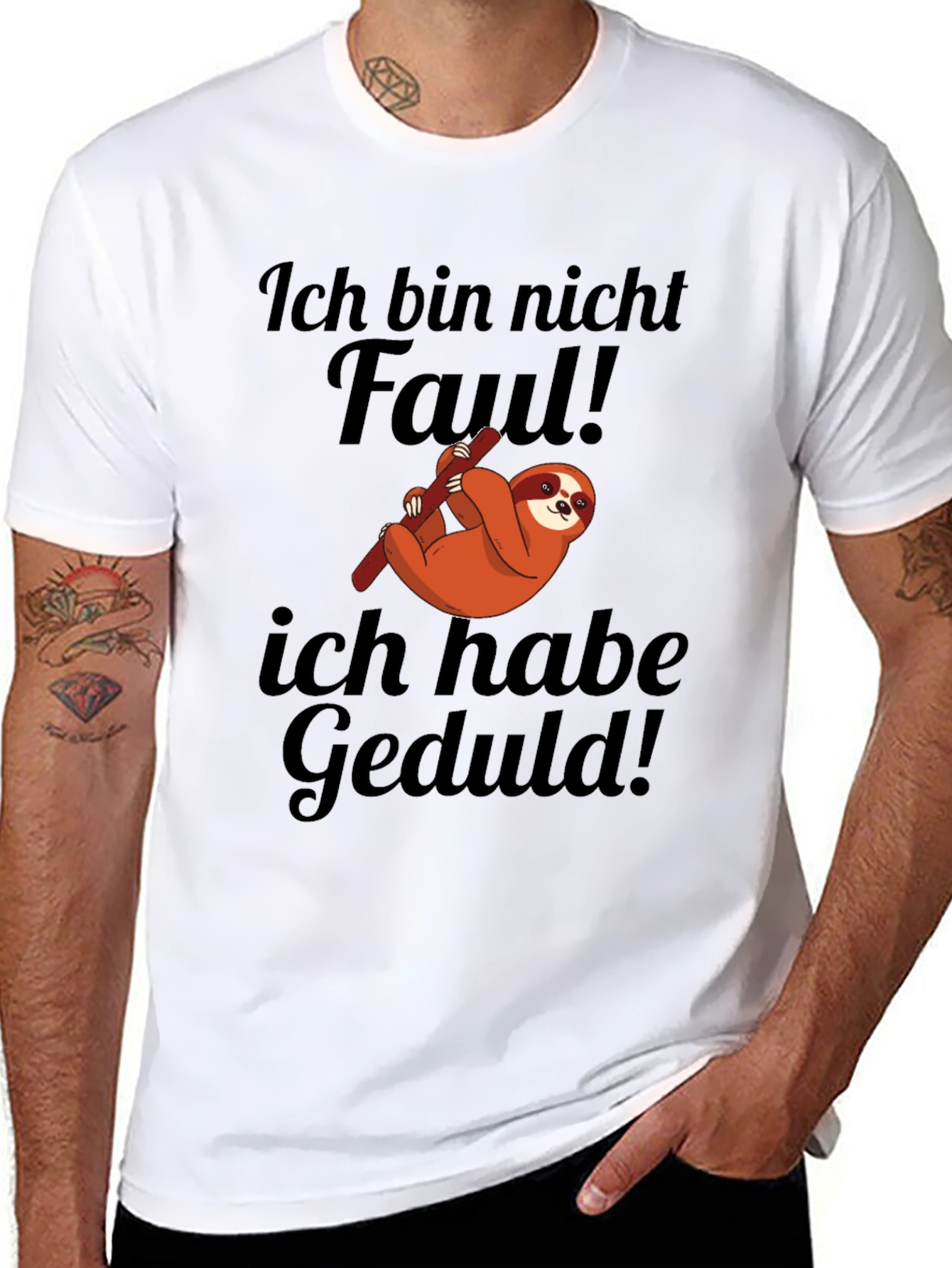 Ich Bin Nicht Faul Sloth T-Shirt