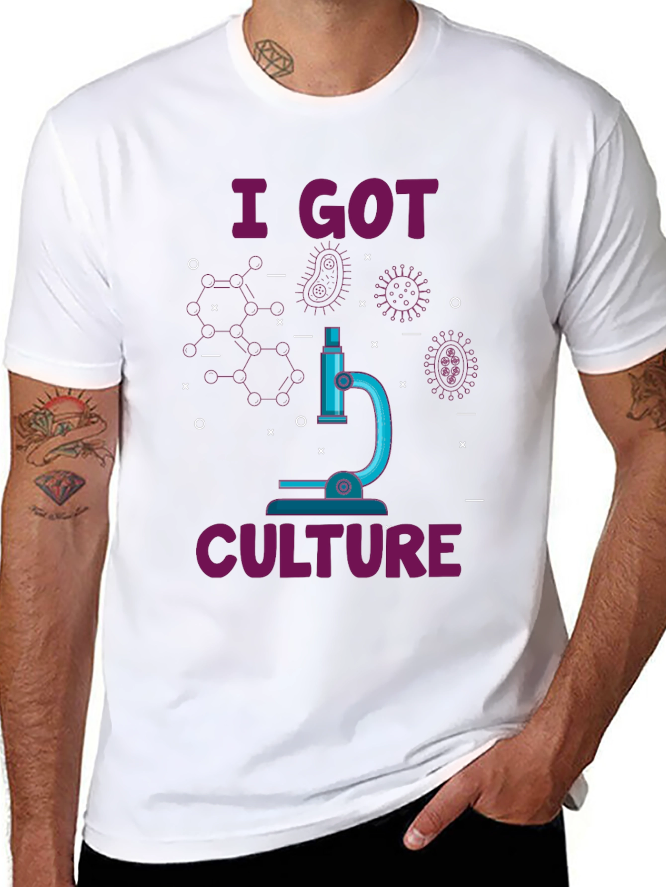 I Got Culture T-Shirt - Biology Humor Tee