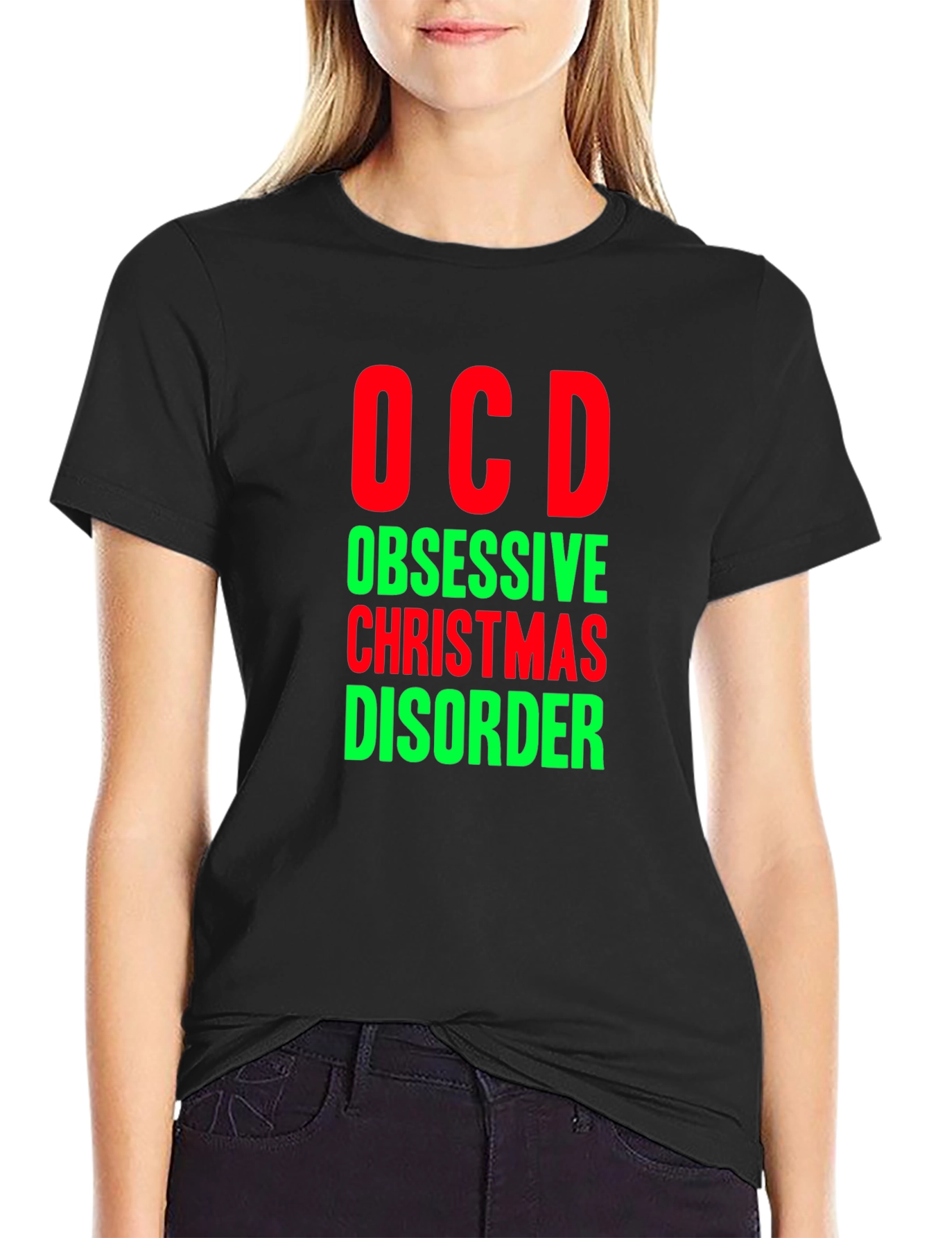 OCD Obsessive Christmas Disorder Holiday T-Shirt
