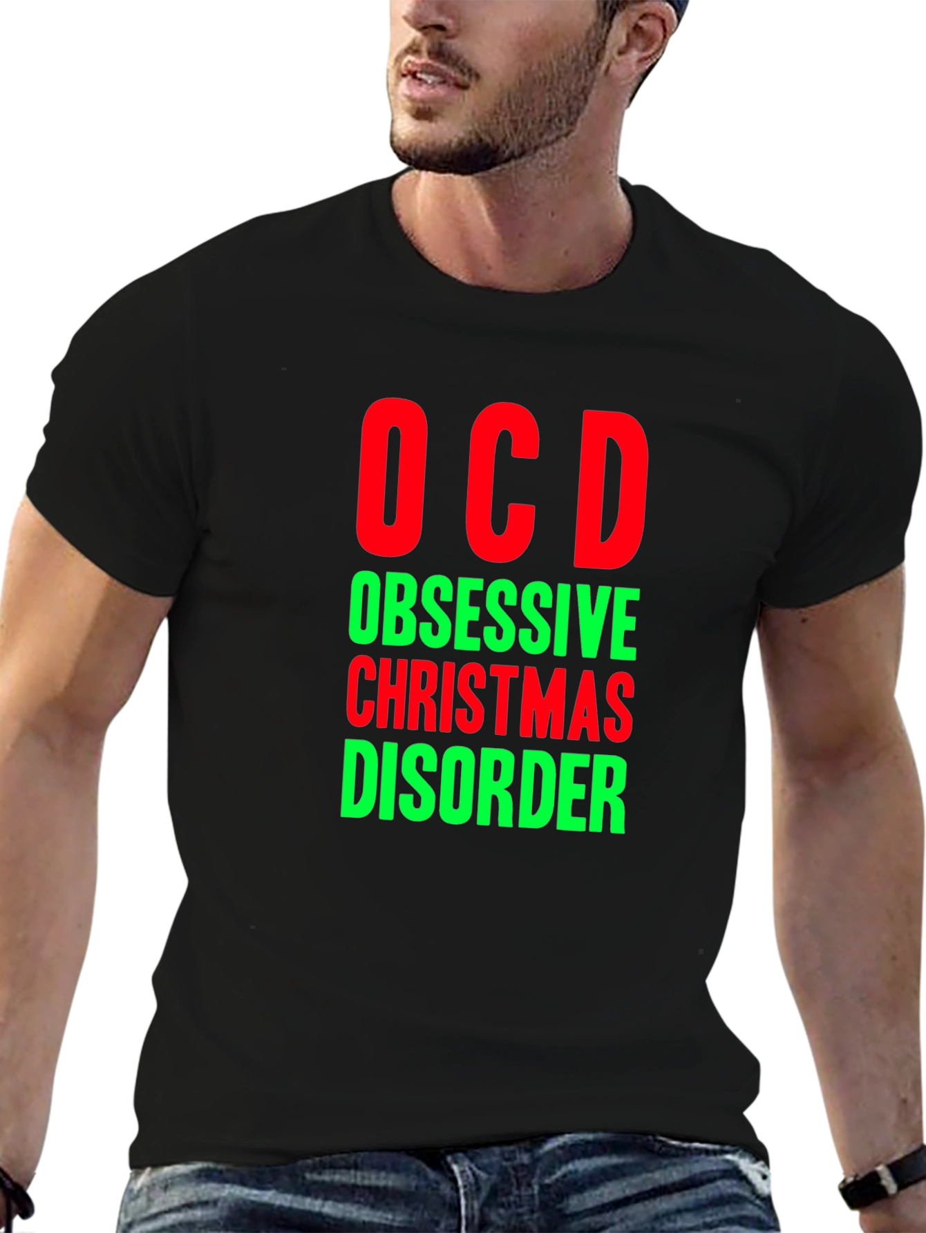 OCD Obsessive Christmas Disorder Holiday T-Shirt