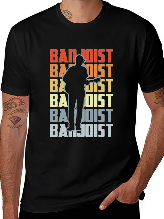Retro Banjologist Graphic Tee