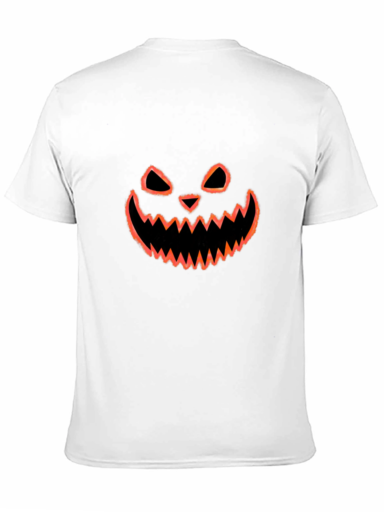 Halloween Pumpkin Face Graphic Tee