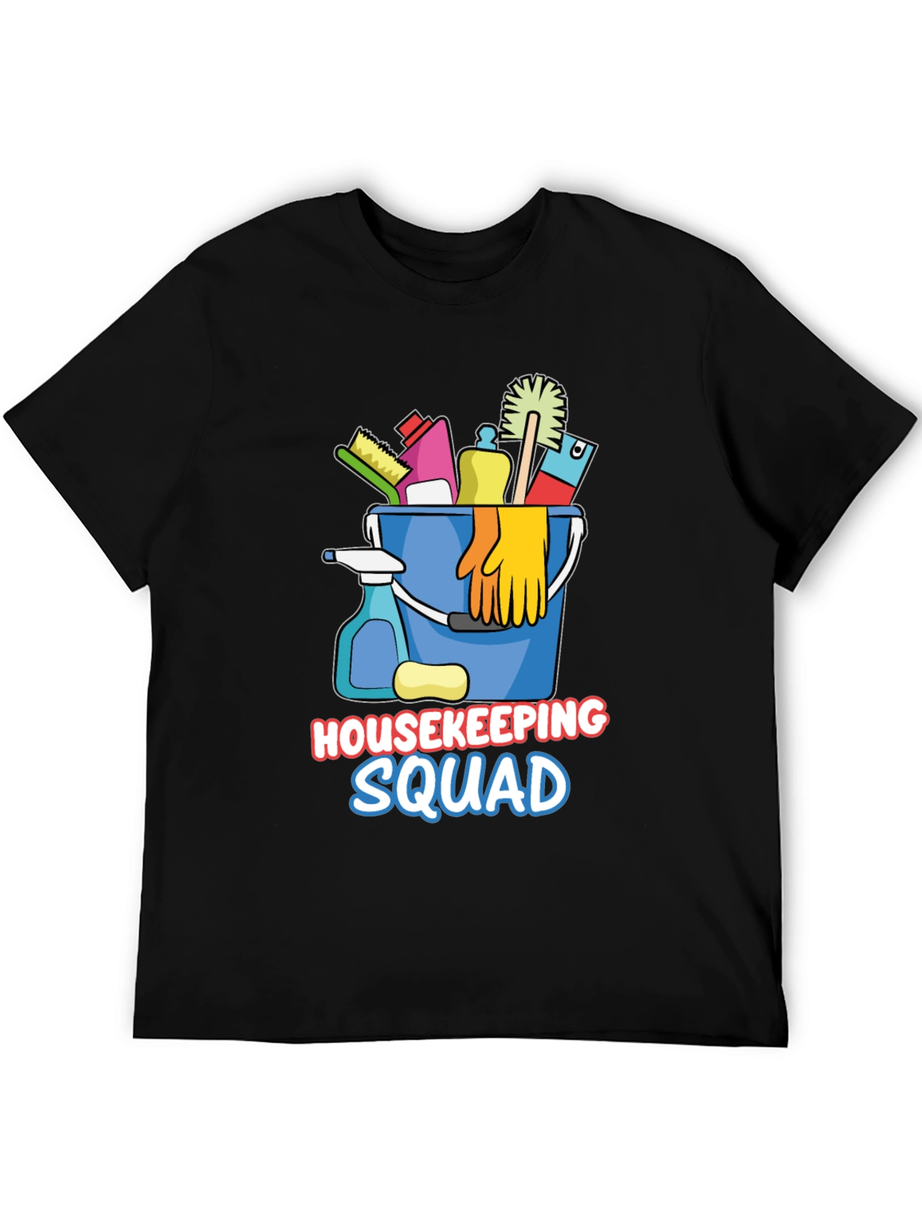 Housekeeping Squad Graphic T-Shirt