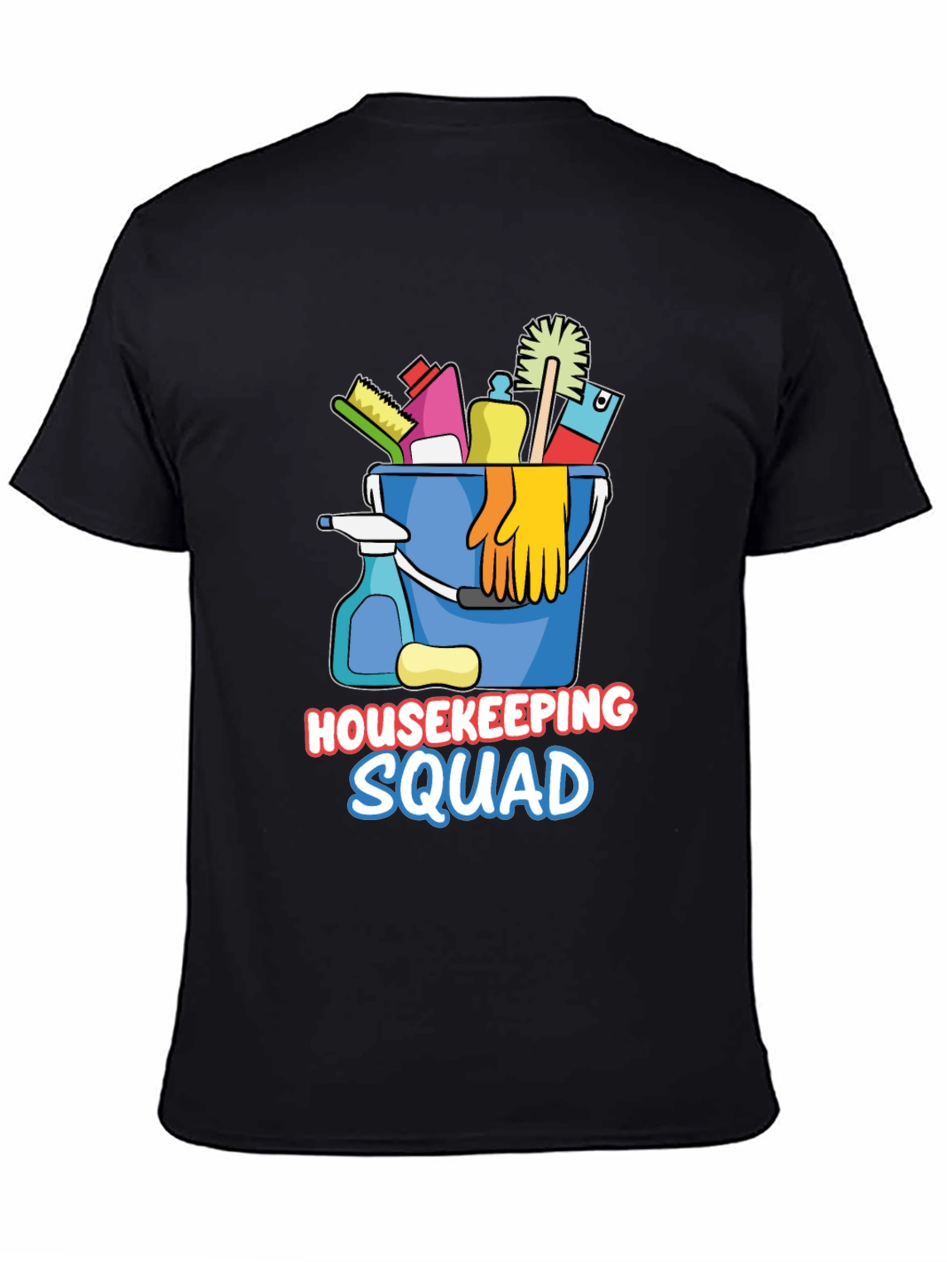 Housekeeping Squad Graphic T-Shirt