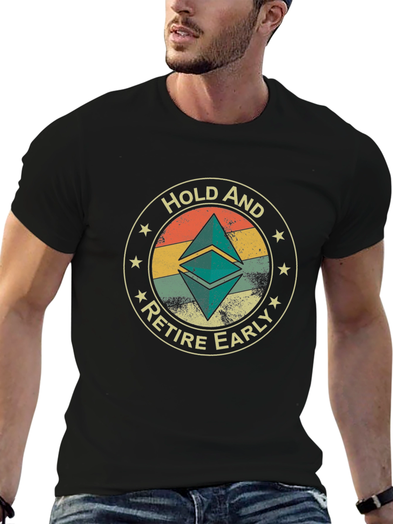 Hold and Retire Early Crypto T-Shirt