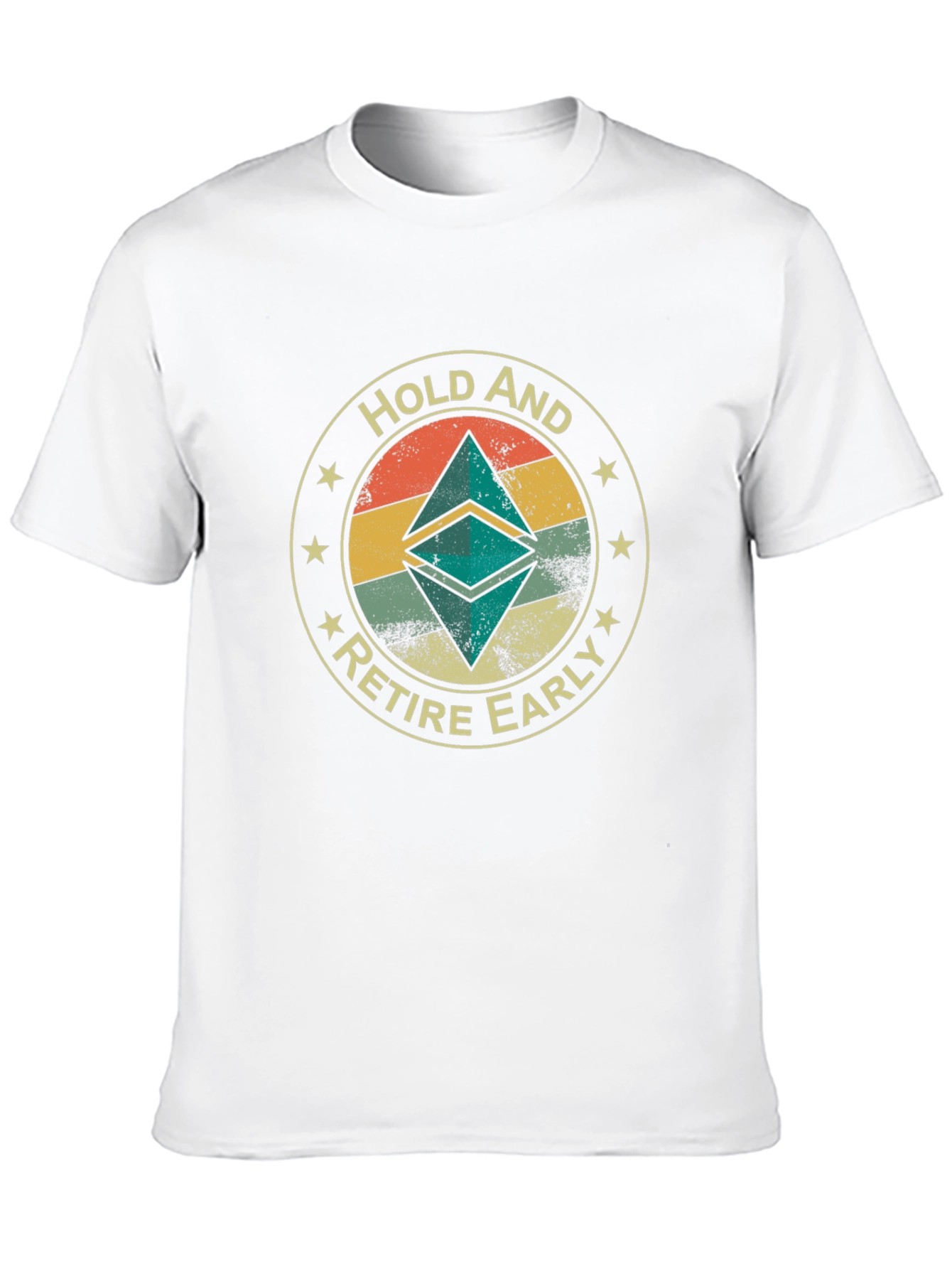 Hold and Retire Early Crypto T-Shirt
