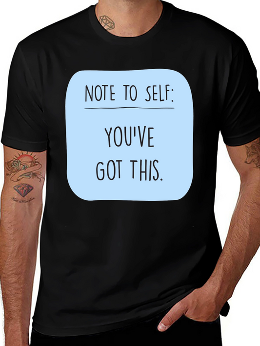 Motivational Youve Got This Black T-Shirt